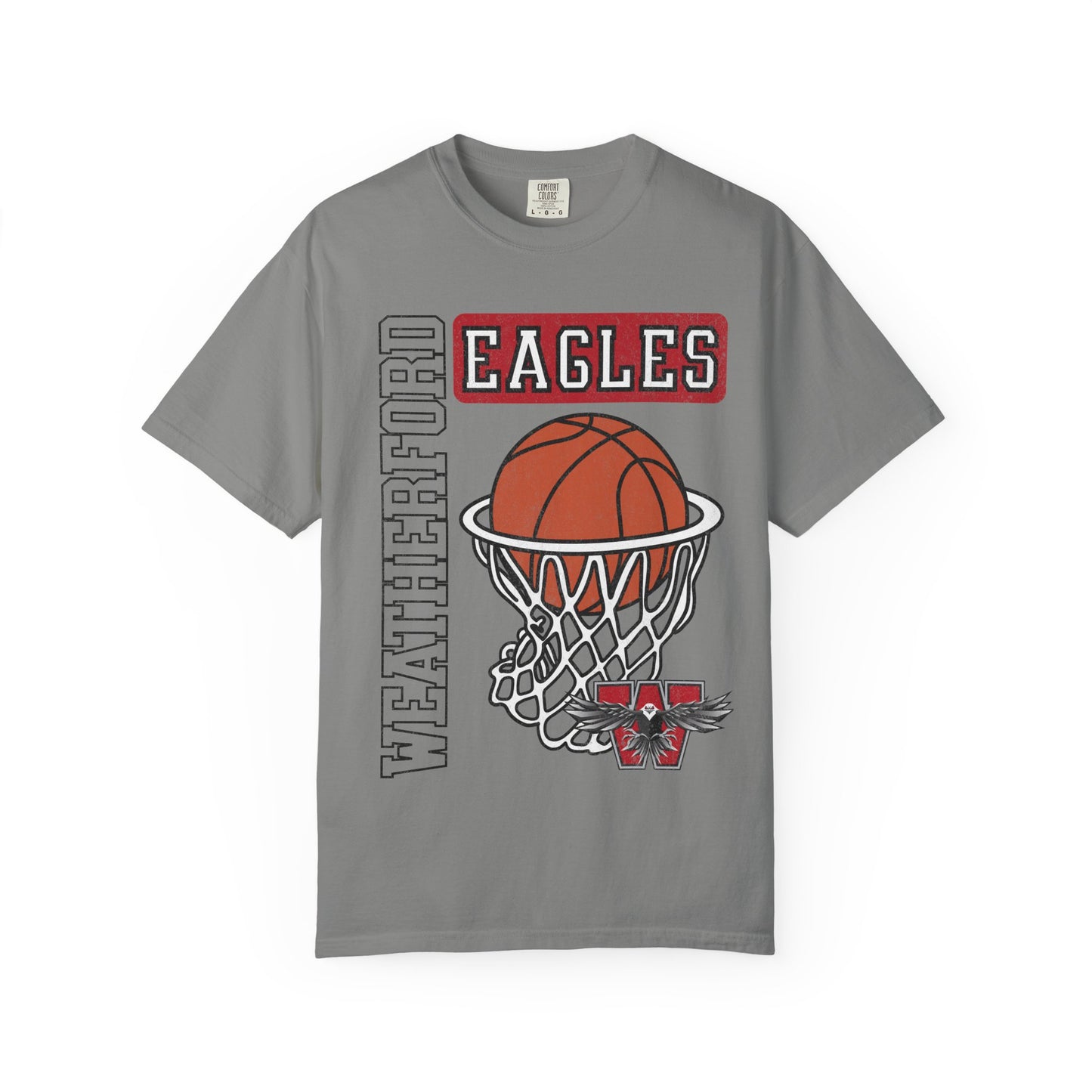Weatherford Eagles Old School style Basketball Tee