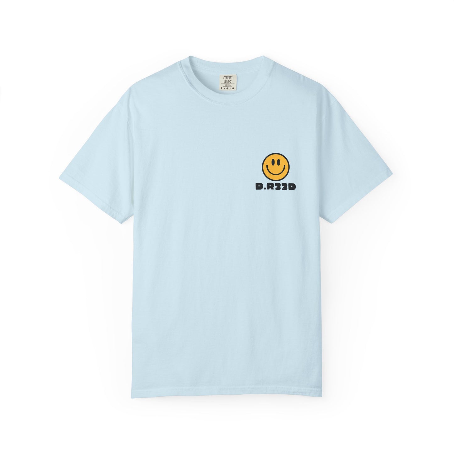 D.R33D Smiley Comfort Color Front Back