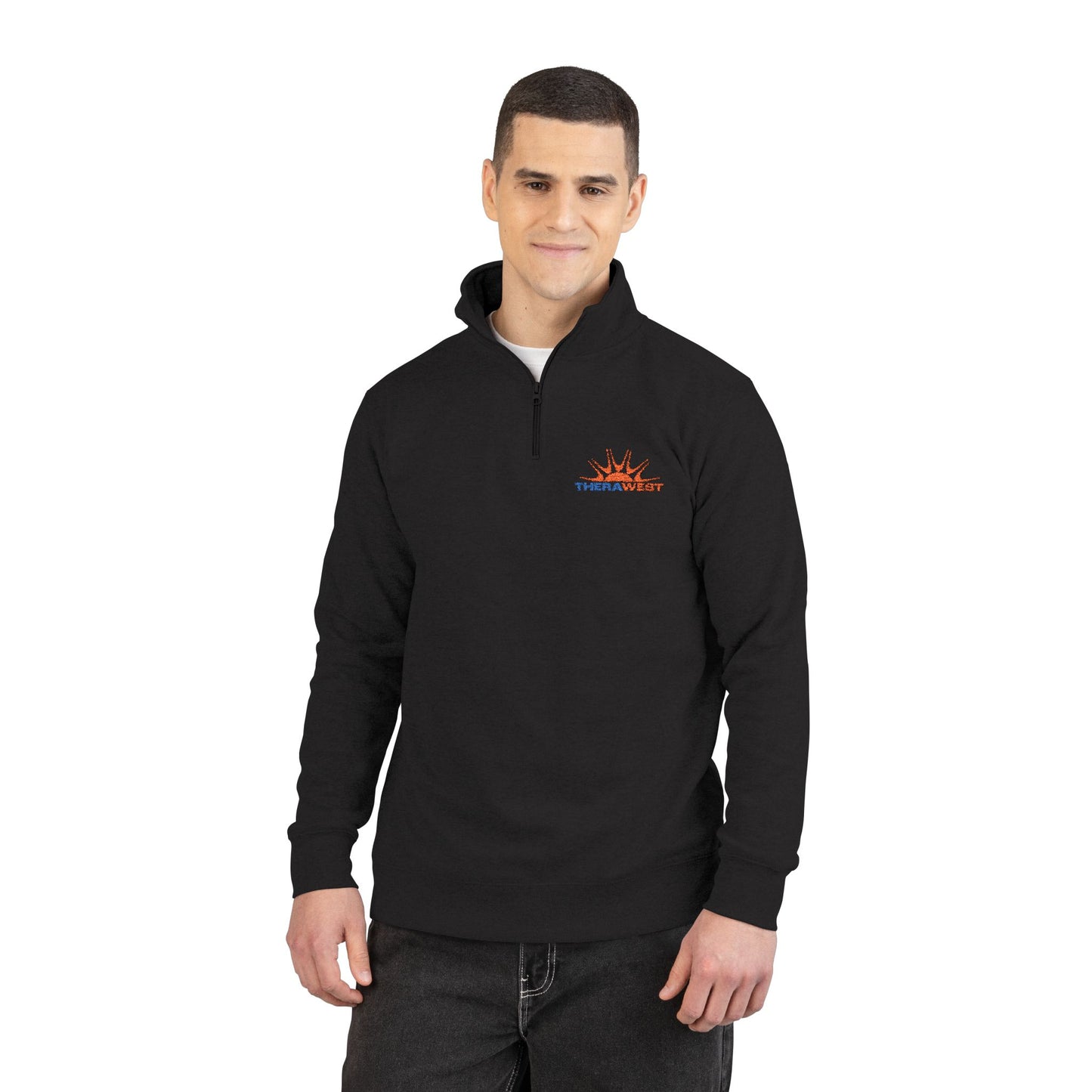 Embroidered Fleece Pullover TheraWest