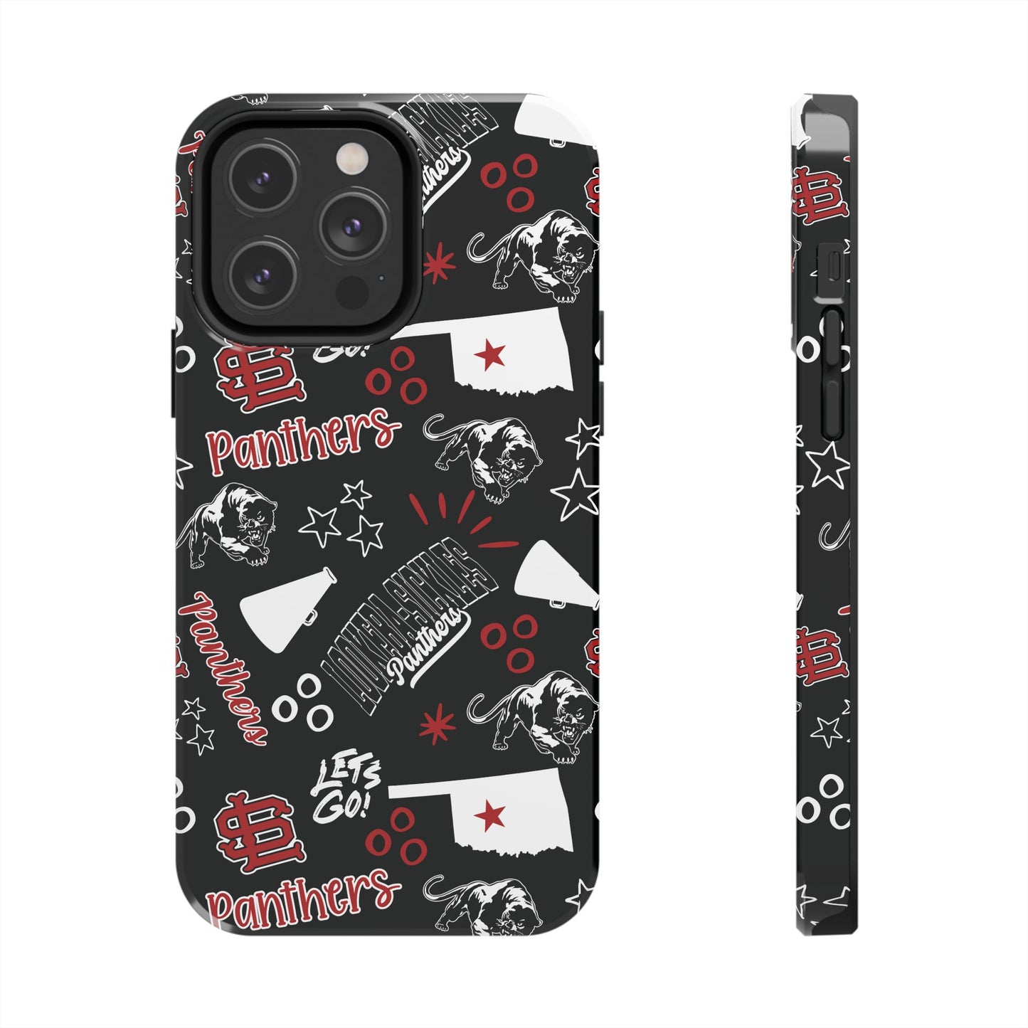 Black LS Panthers Phone Case