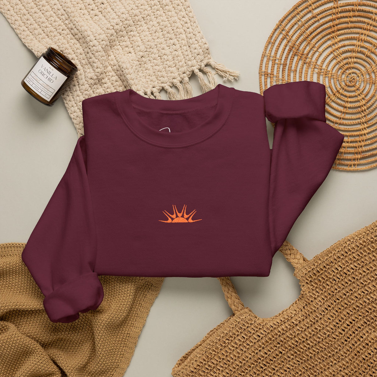TheraWest Logo Embroidered Unisex Heavy Blend™ Crewneck Sweatshirt