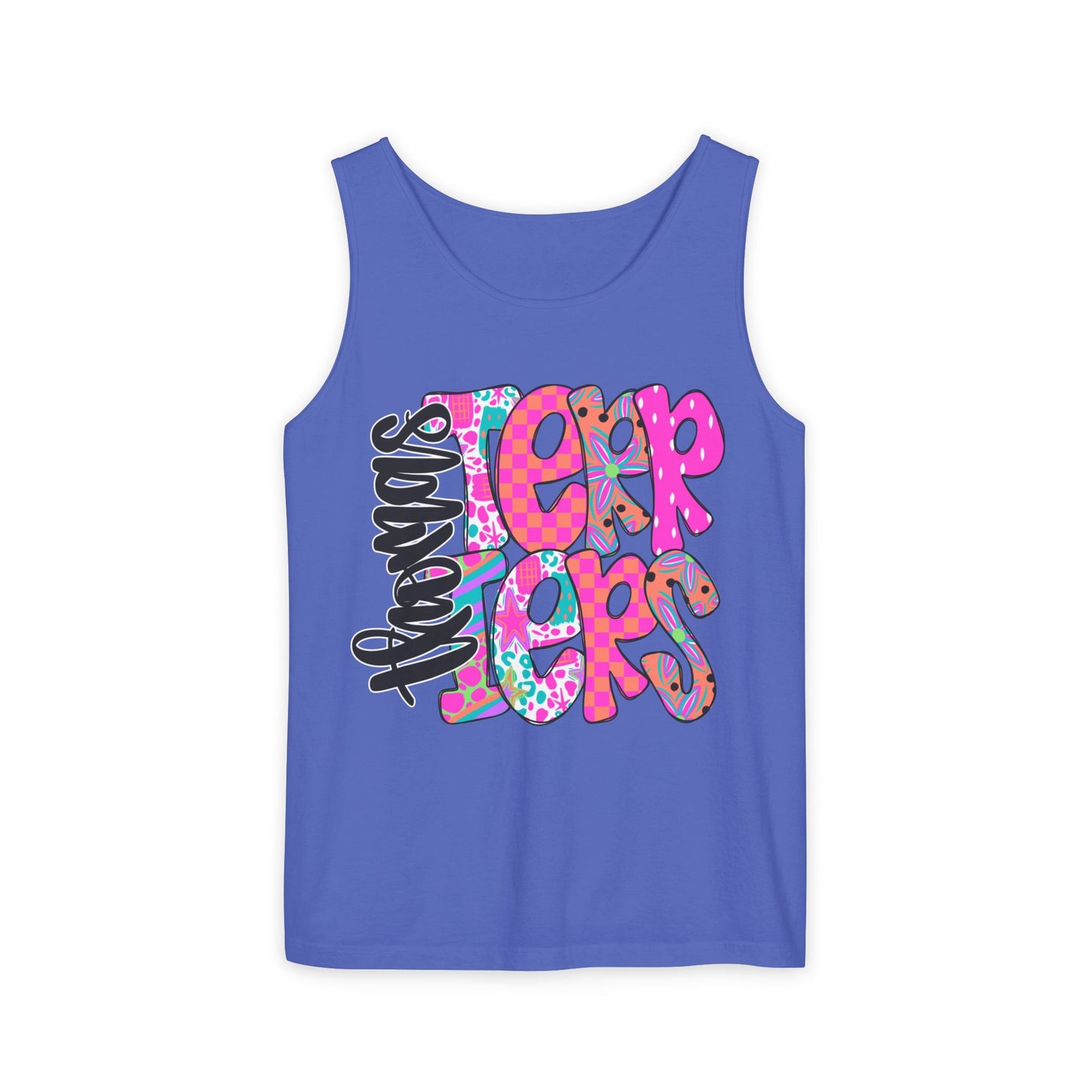 Thomas Terrier Stacked Tank Top Comfort Colors