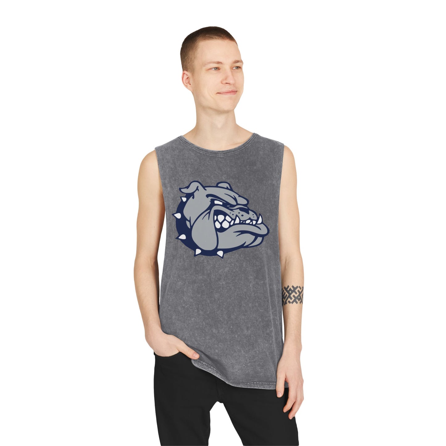 Bulldogs Stonewash Tank Top