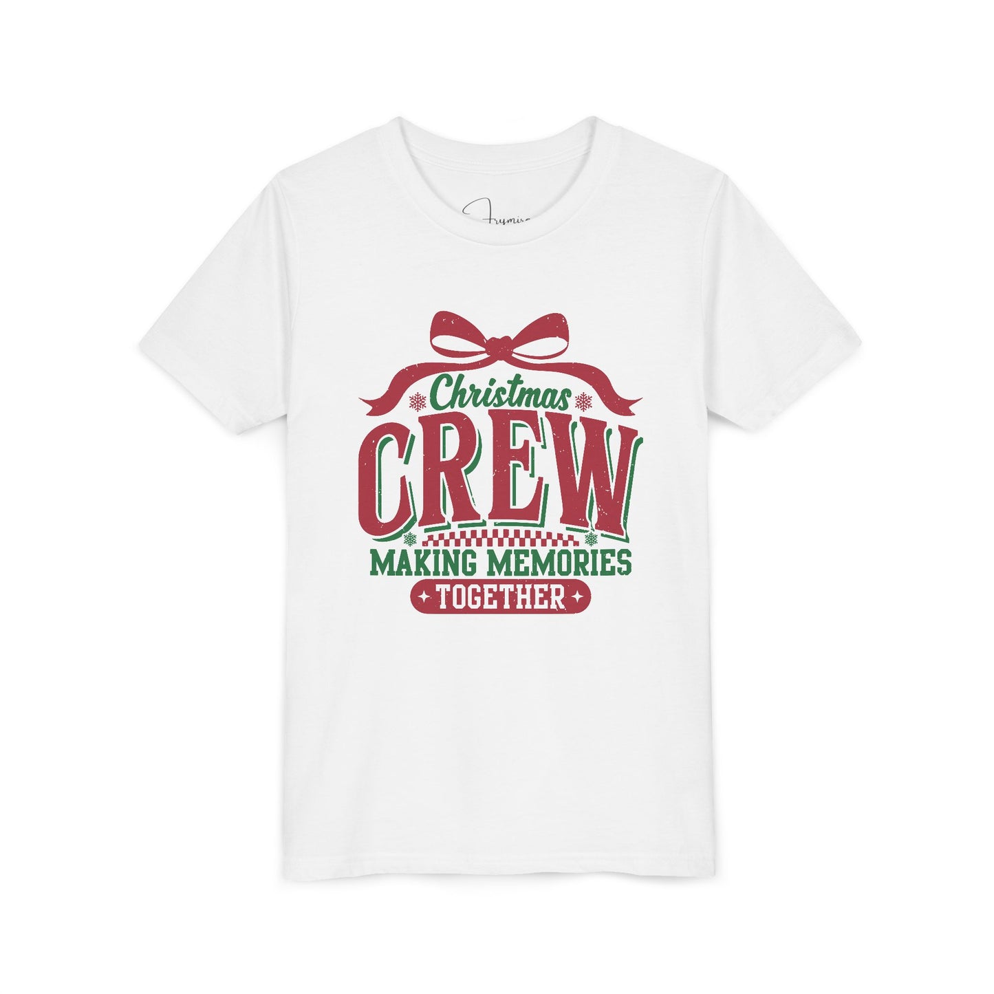 Youth Short Sleeve Christmas Crew Tee
