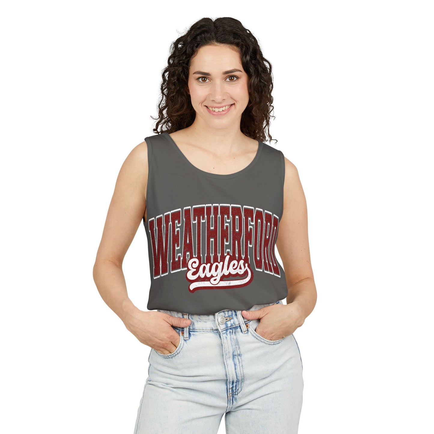 Weatherford Eagles Comfort Colors Tank Top