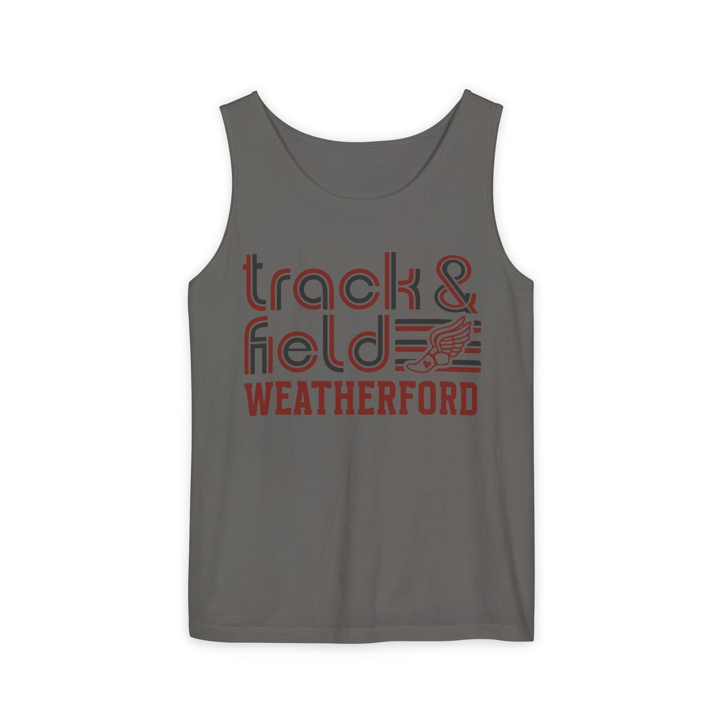 Comfort Colors Track And Field Tank Weatherford