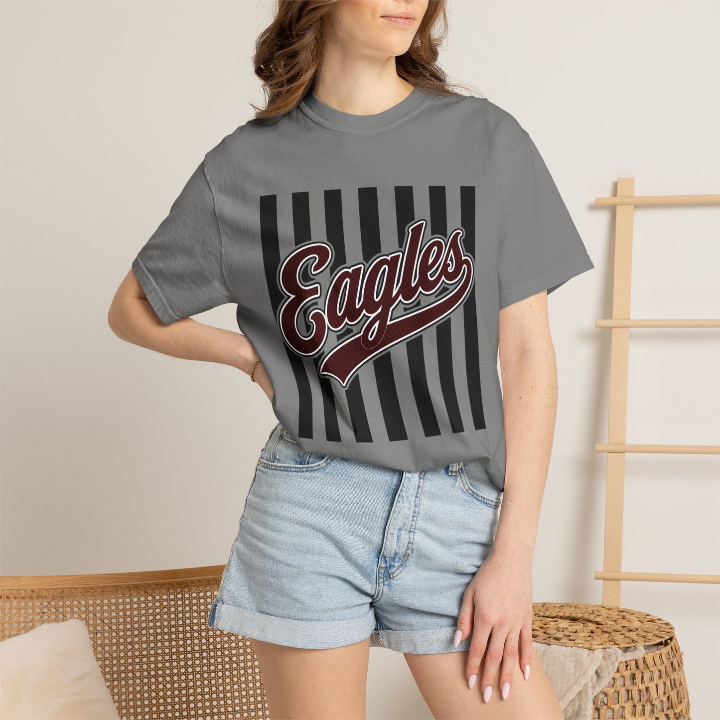 Polka Dot Eagles Comfort Colors