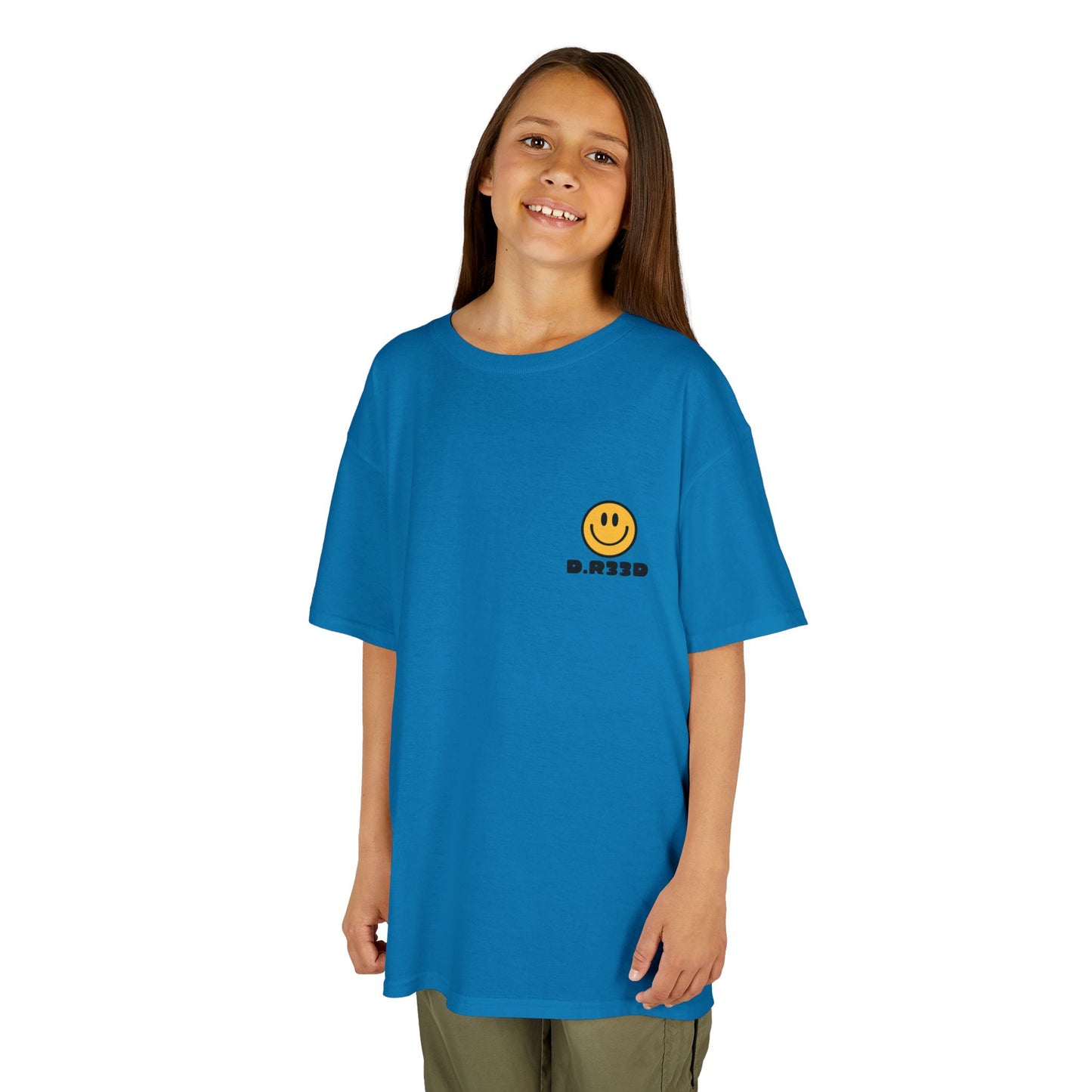 Youth I Woke Up Feeling Happy Front Back Tee