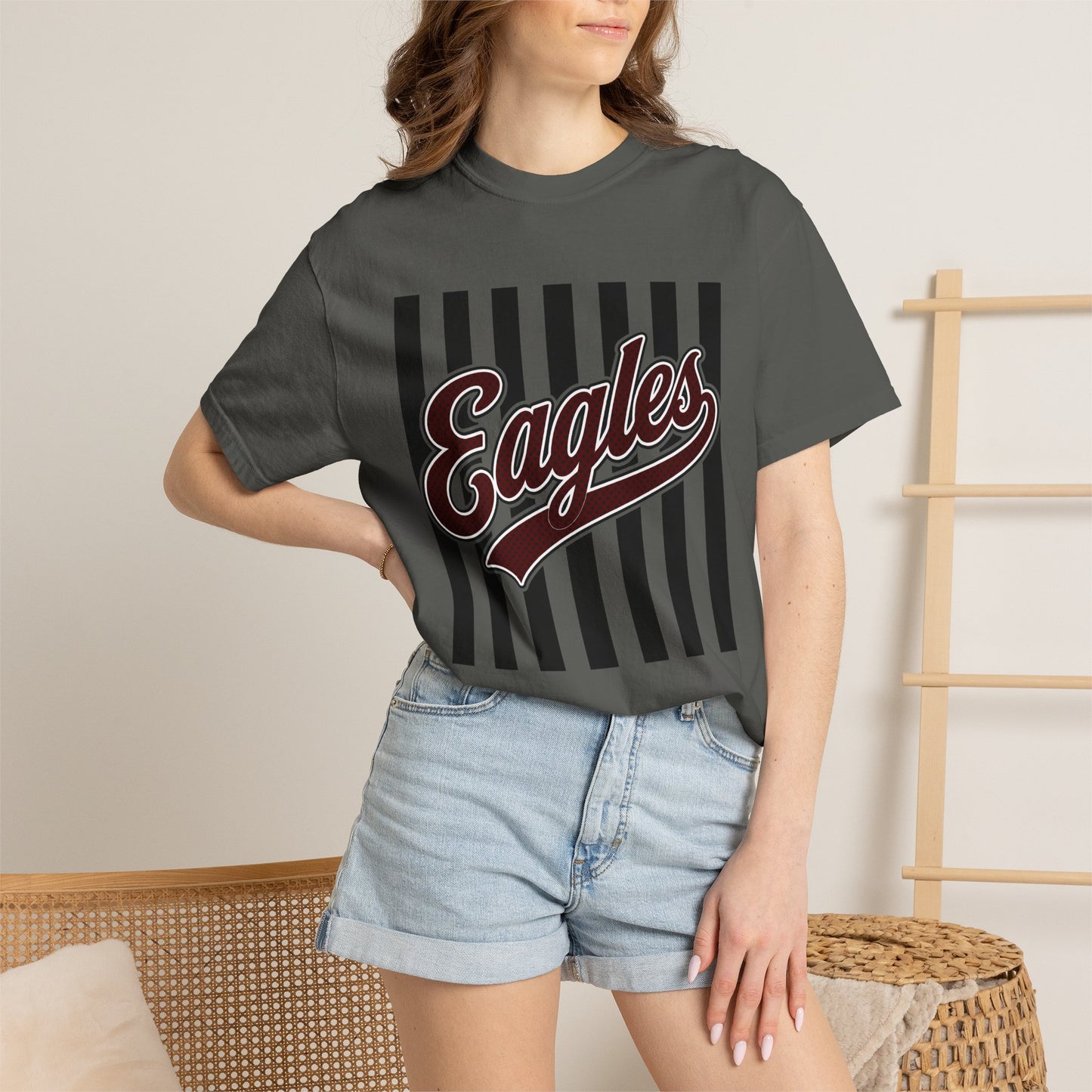 Polka Dot Eagles Comfort Colors