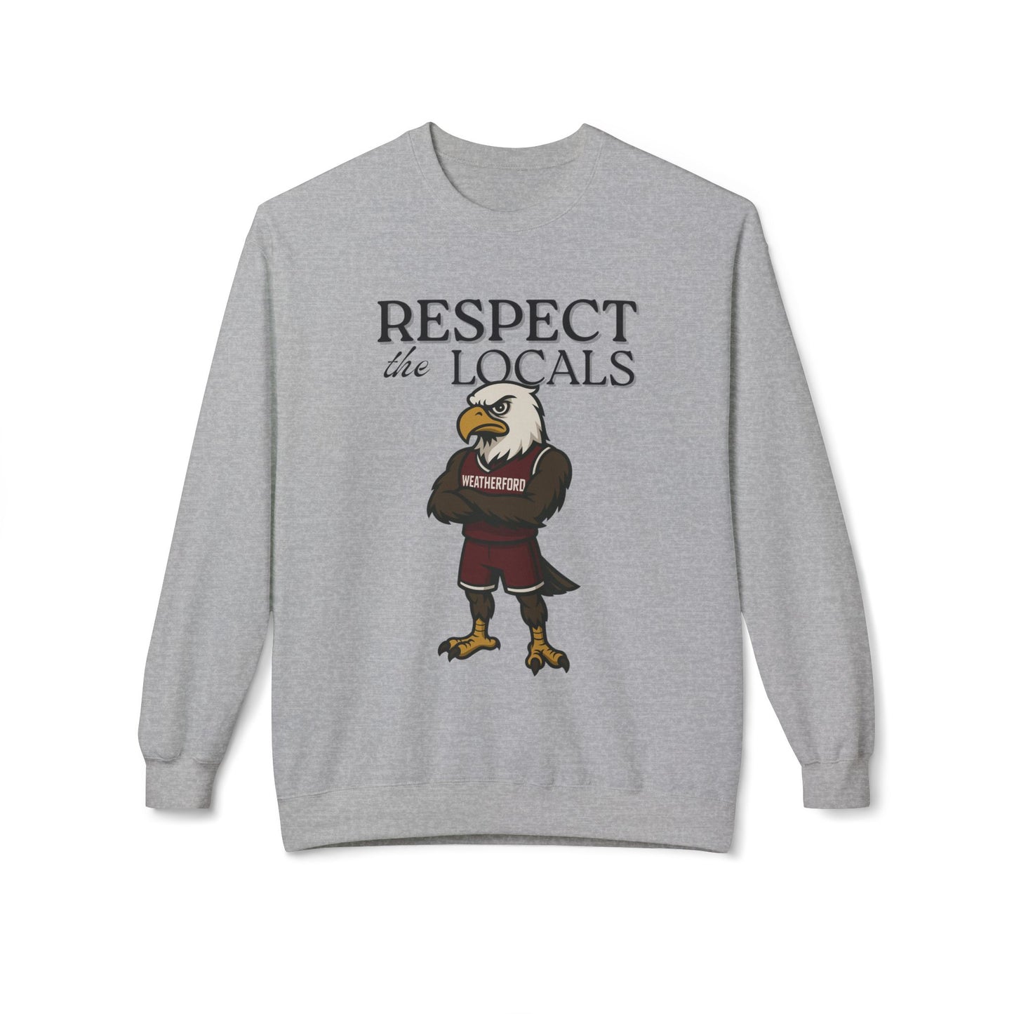 Respect the Locals Crewneck Weatherford