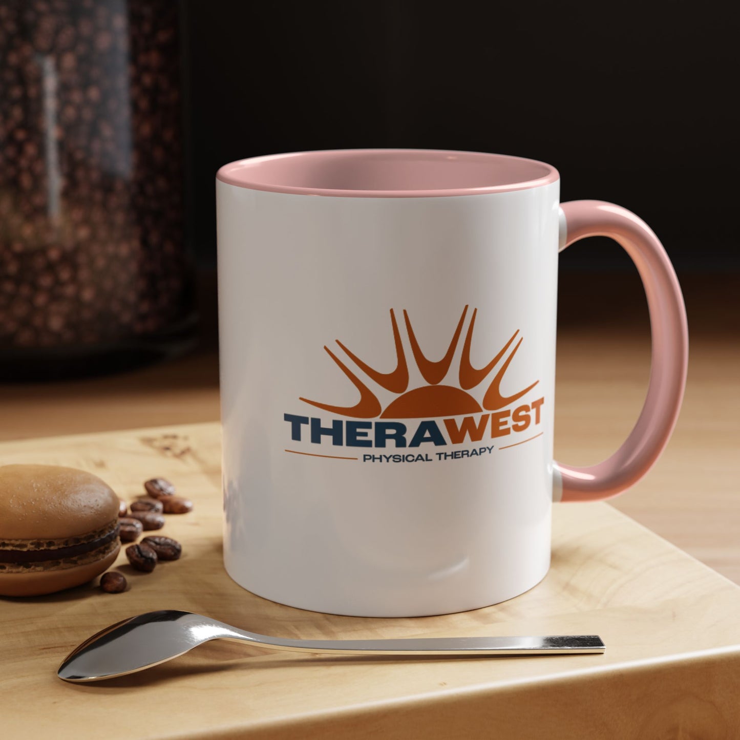 Colorful Handle TheraWest mug 11oz or 15 oz