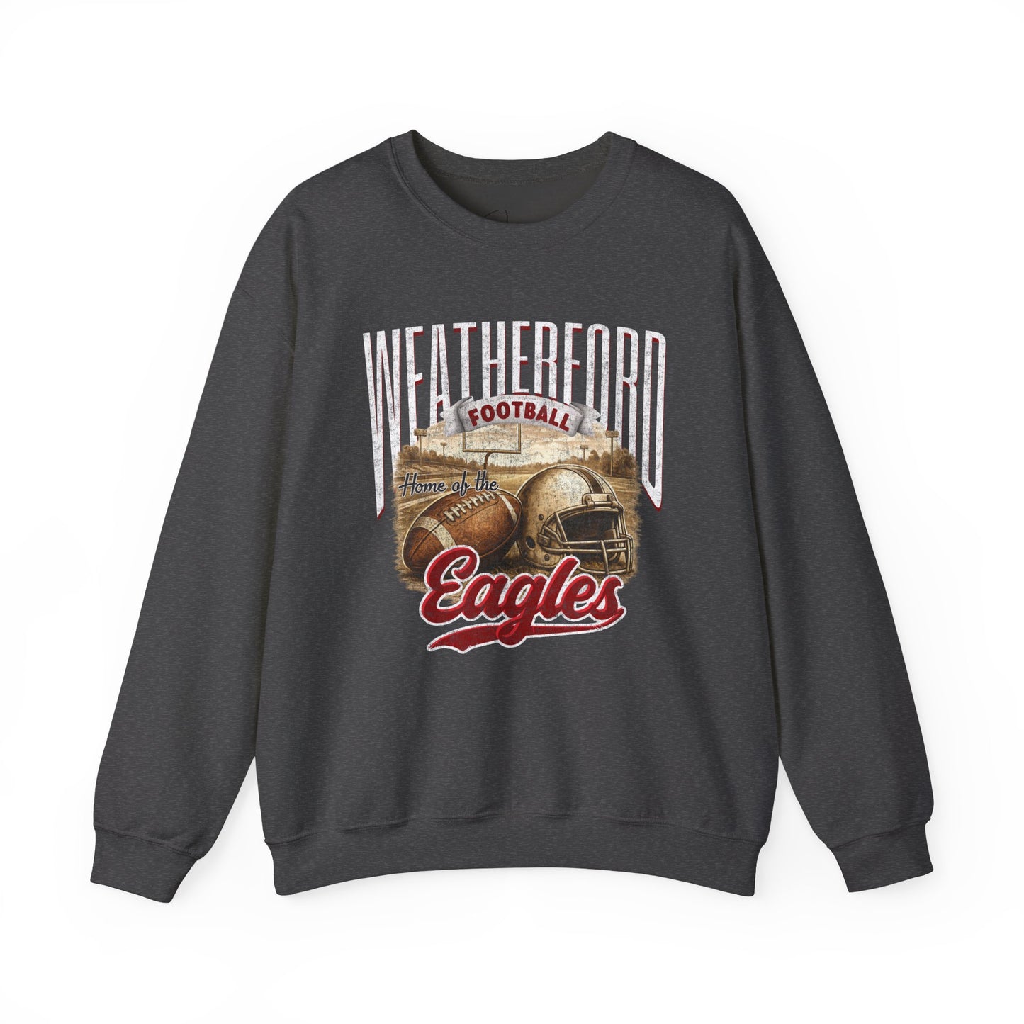 Weatherford Eagles Football Retro Crewneck