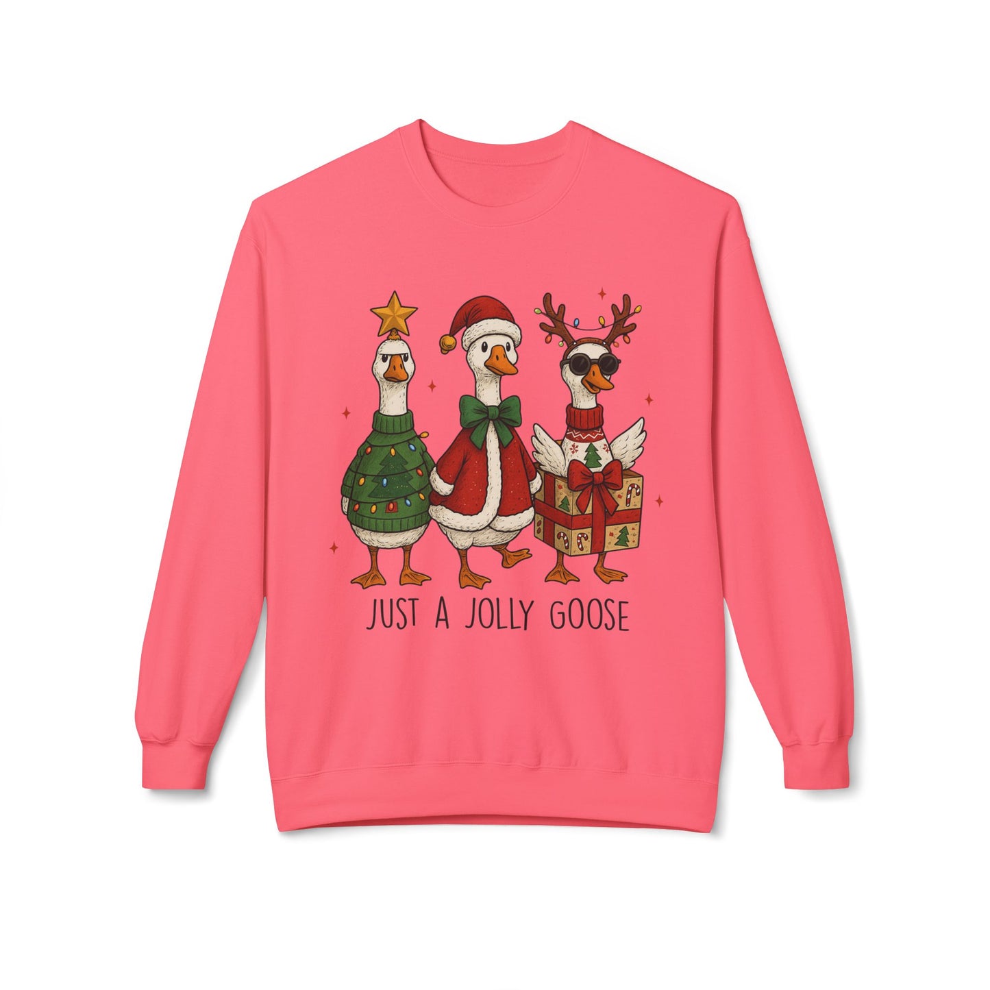 Just a Jolly Goose Midweight Softstyle Crewneck