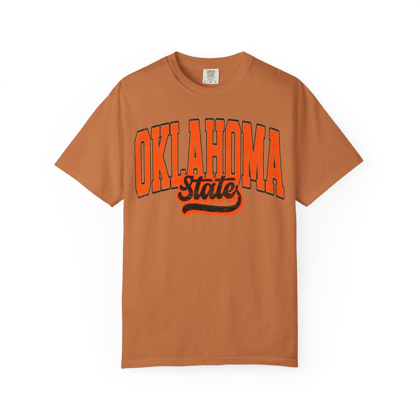 Retro comfort colors tee OKSTATE