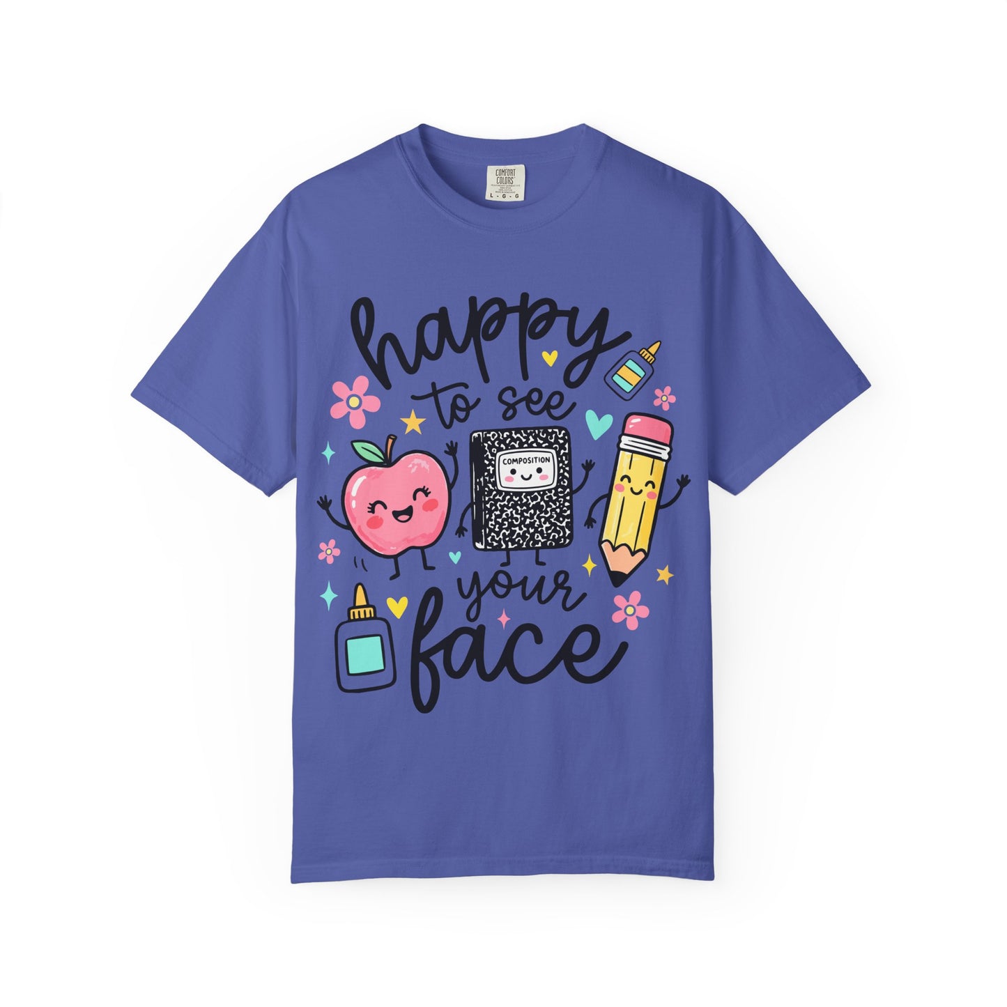 Happy to see your face version 2 comfort colors