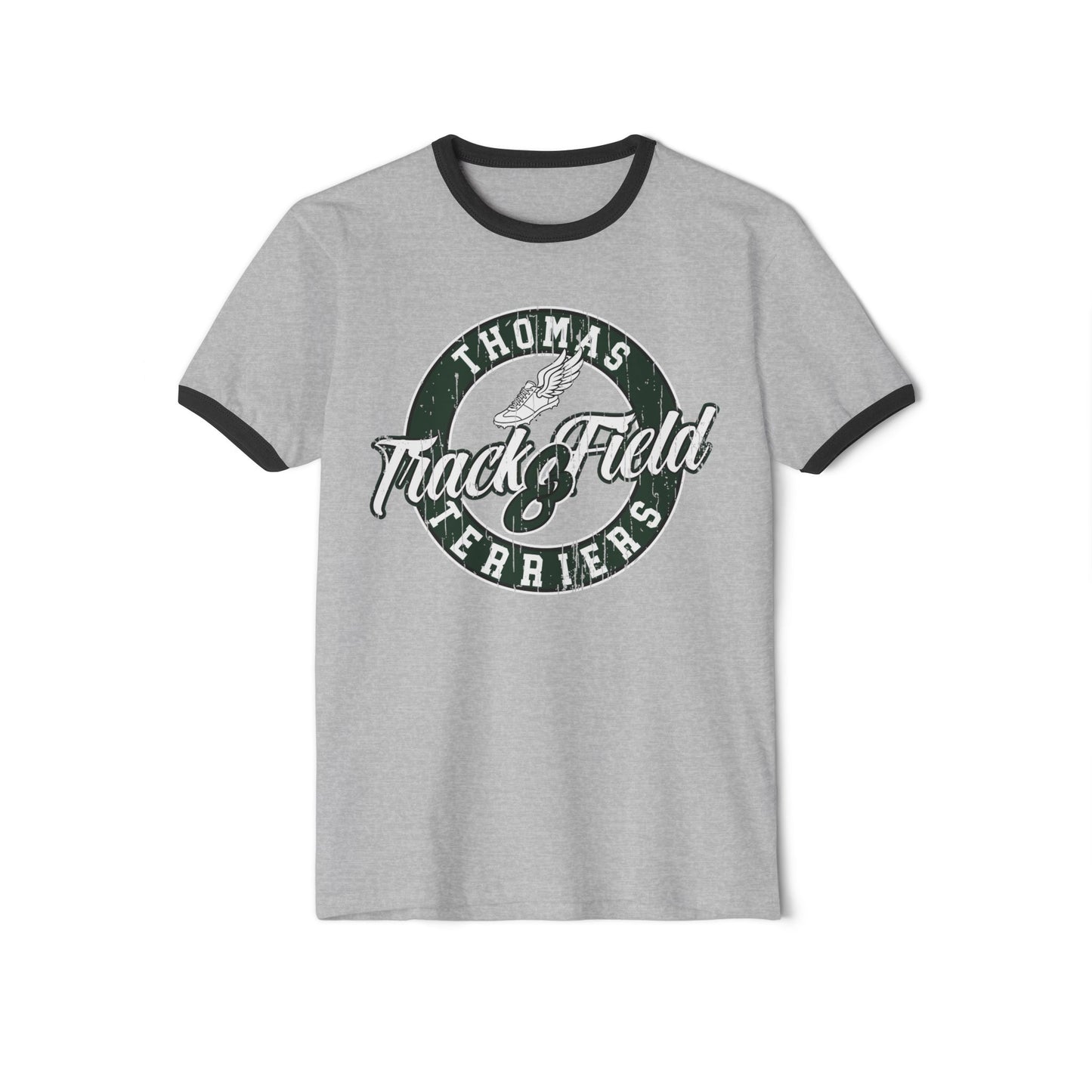 Thomas Track and Field Ringer Tee
