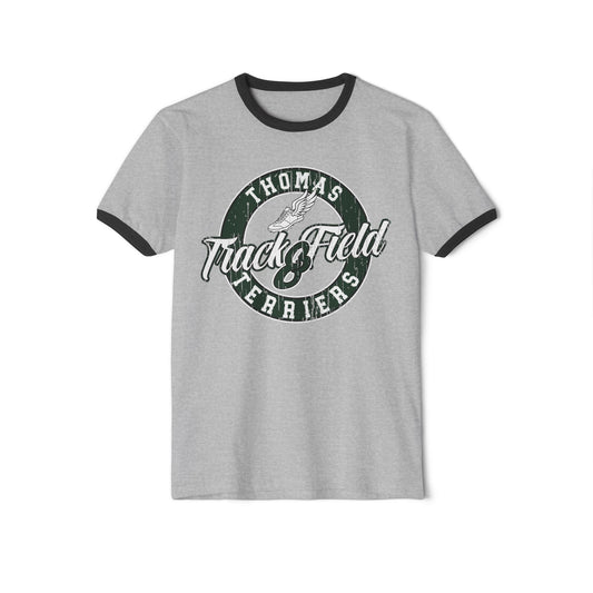 Thomas Track and Field Ringer Tee