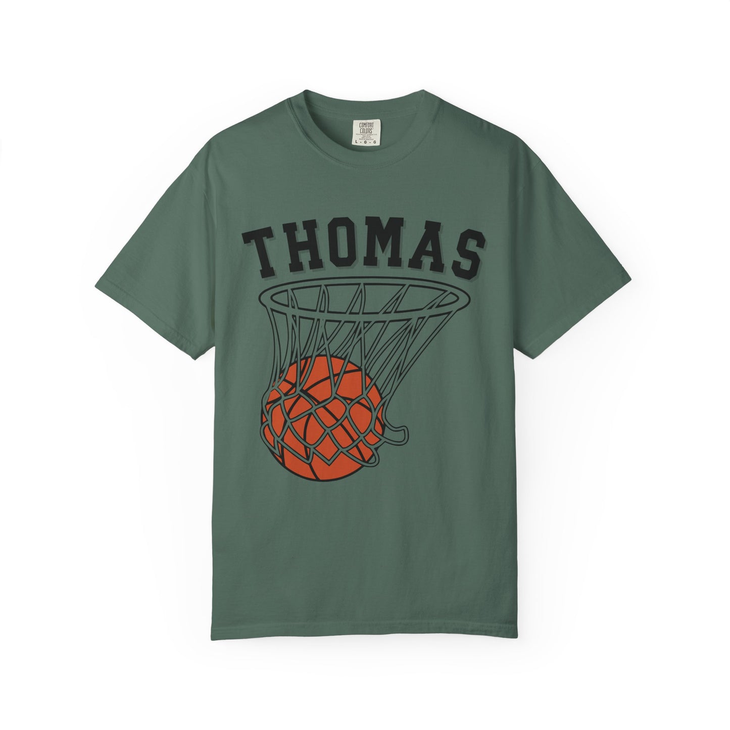 Thomas Basketball Comfort Colors tee