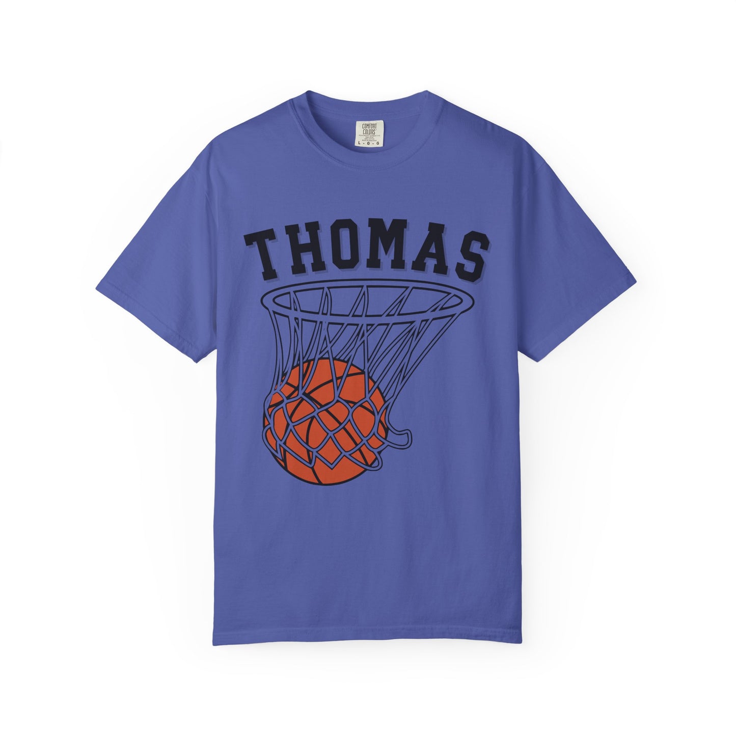 Thomas Basketball Comfort Colors tee