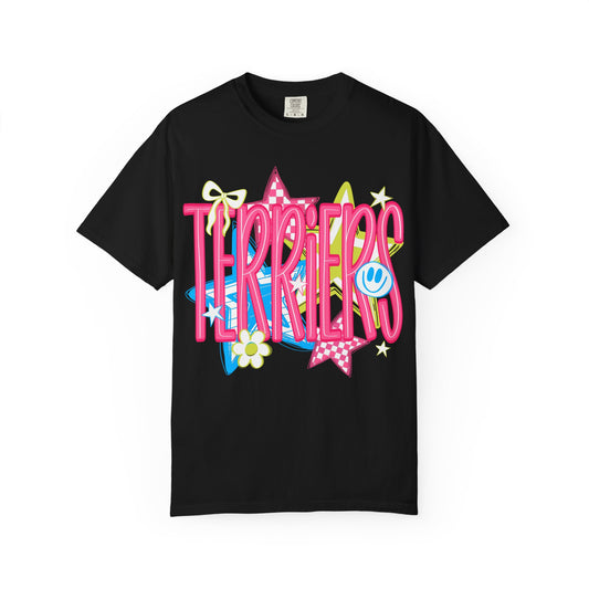 Neon Terriers Comfort Colors Tee