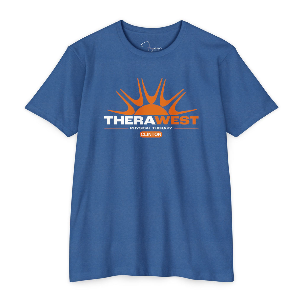 TheraWest Centered Location Unisex CVC Jersey T-shirt
