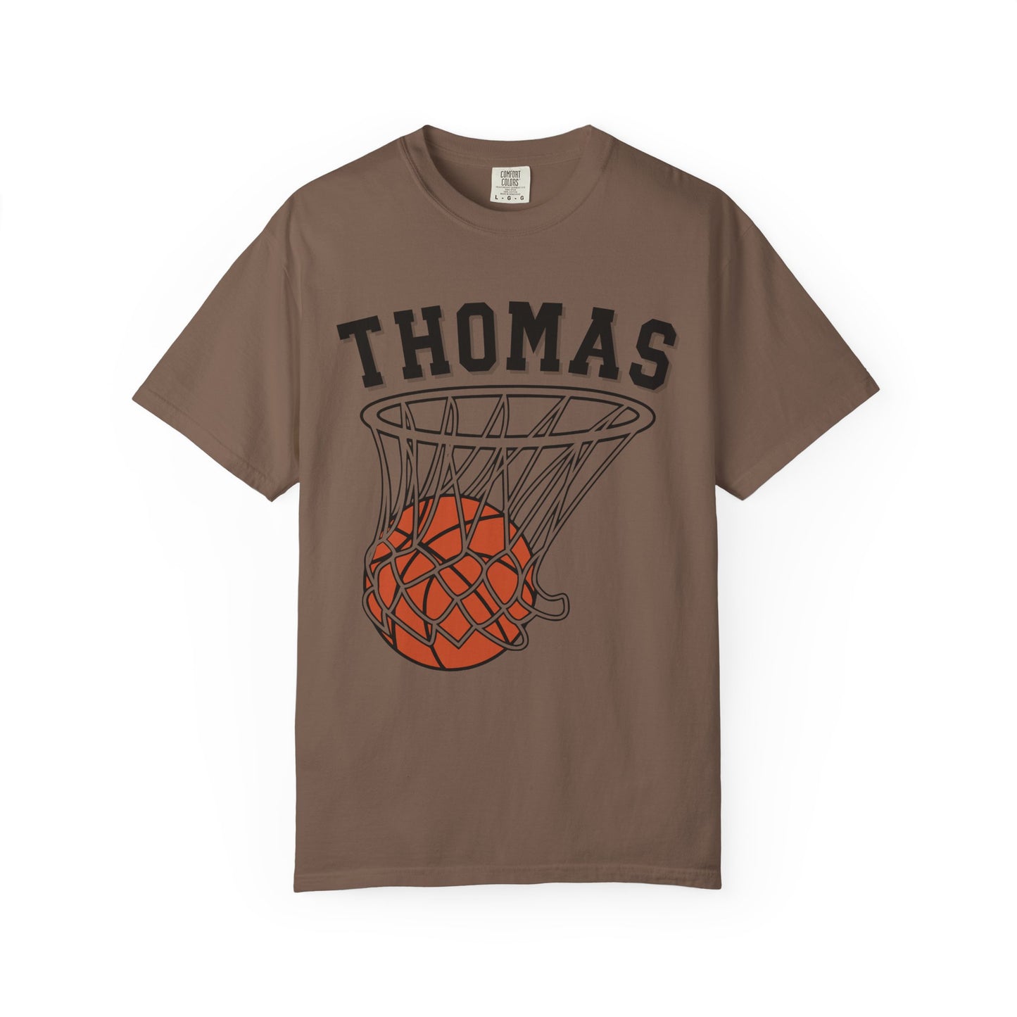 Thomas Basketball Comfort Colors tee