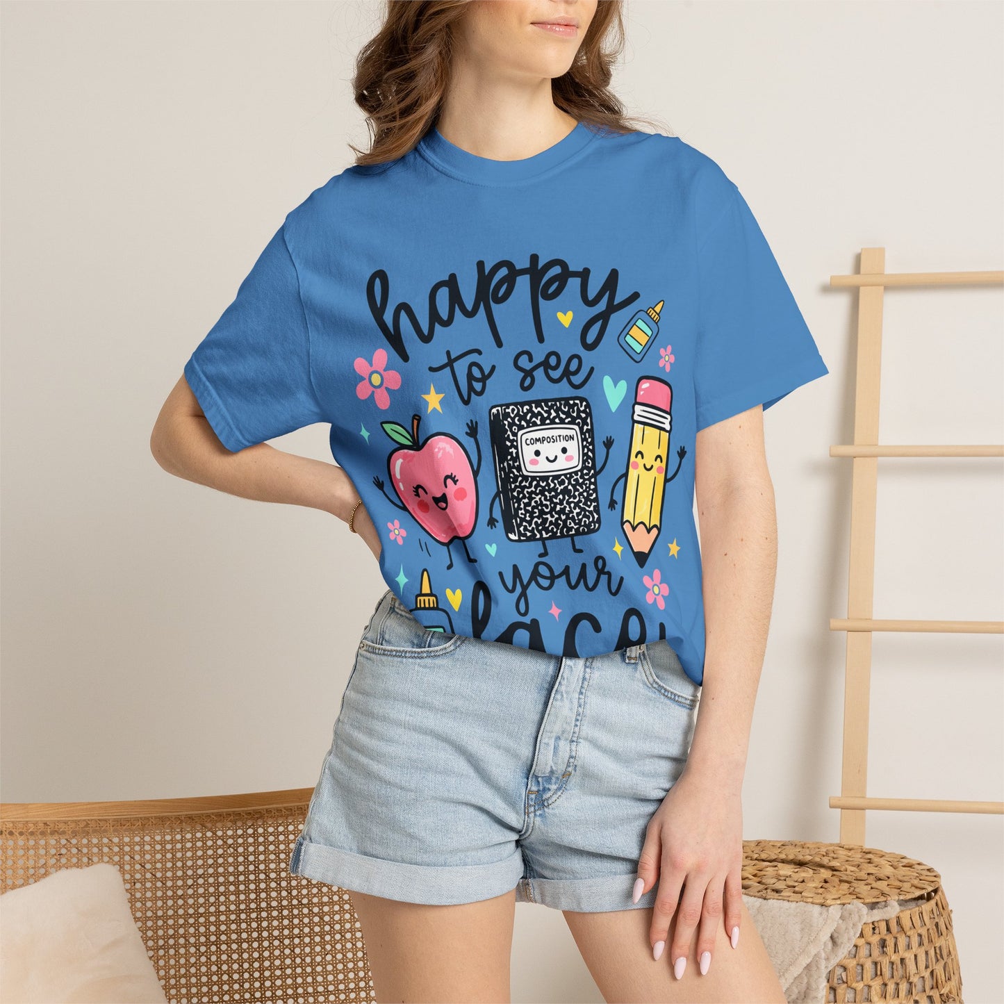 Happy to see your face version 2 comfort colors