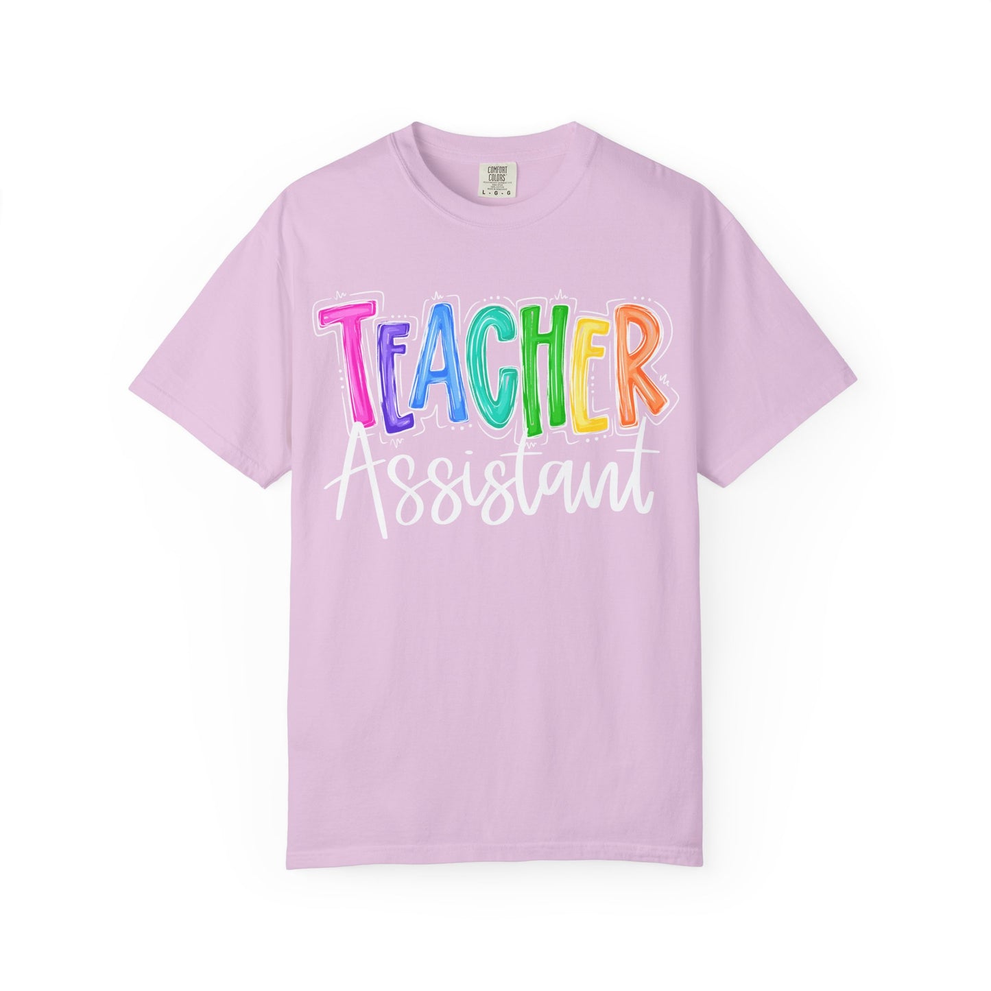 Teacher Assistant Comfort Colors Tee