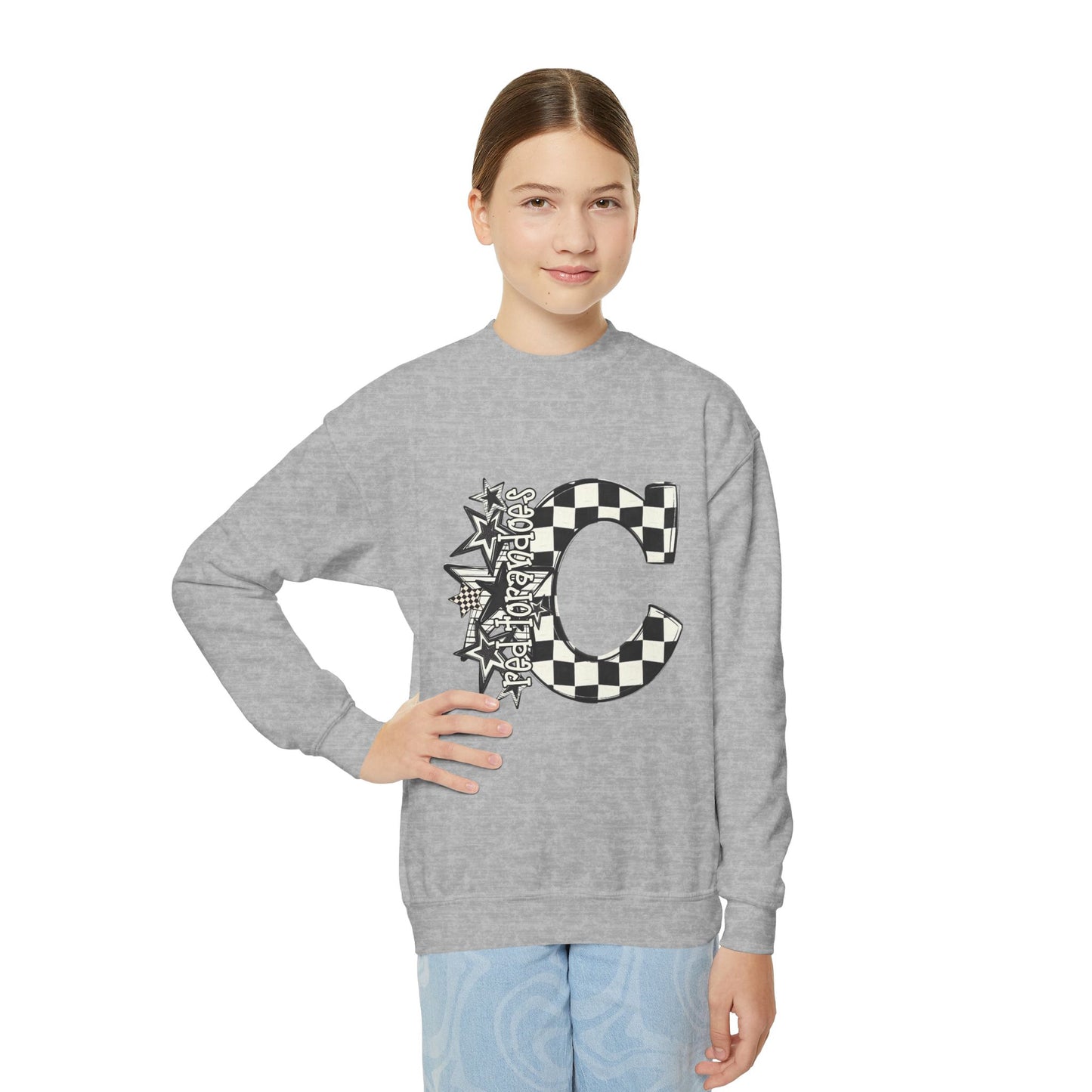 Clinton stars Youth Crewneck Sweatshirt