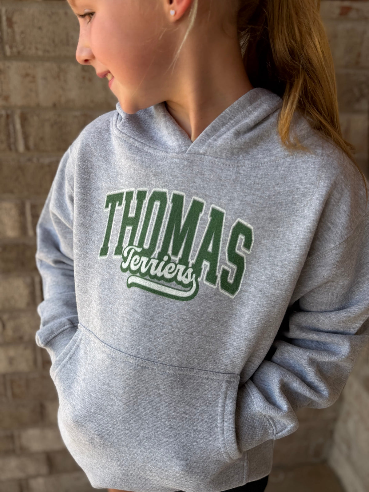 Terrier Fleece Youth Hoodie