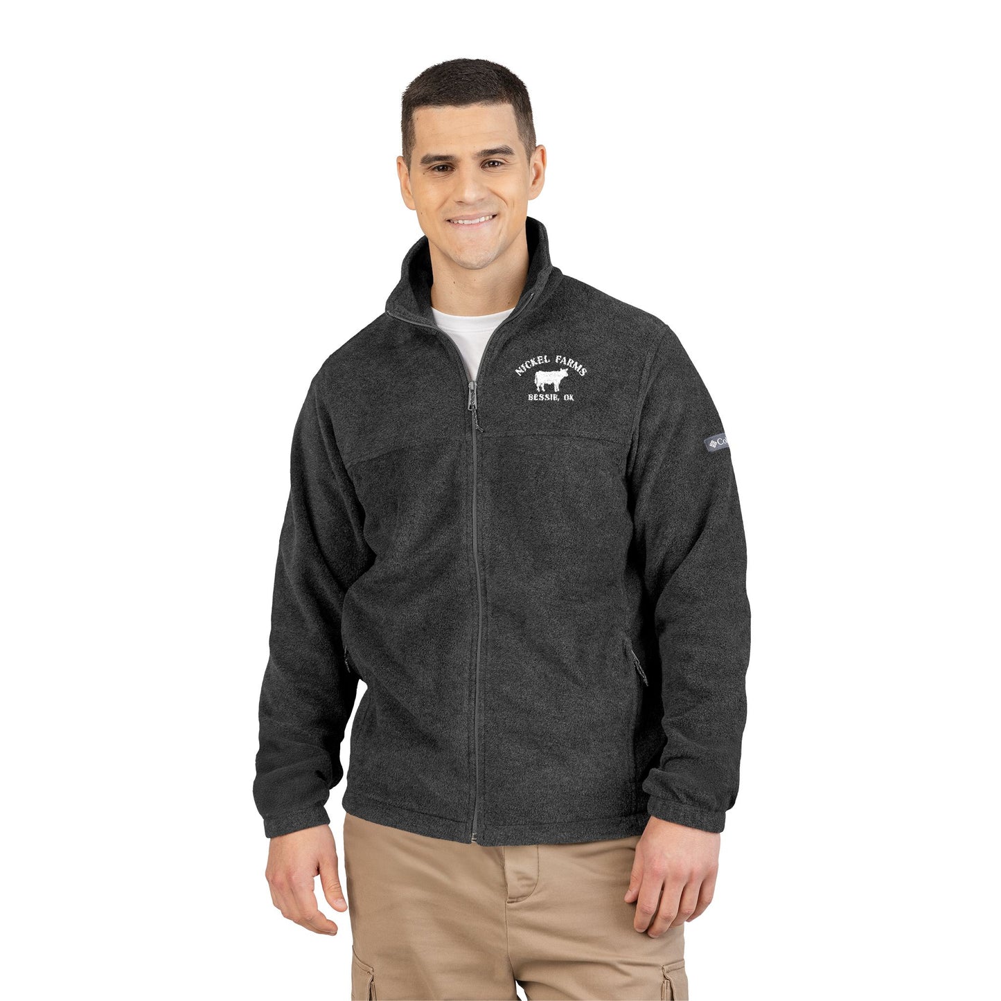 Unisex Columbia Fleece Jacket (Embroidery) Nickel Farms