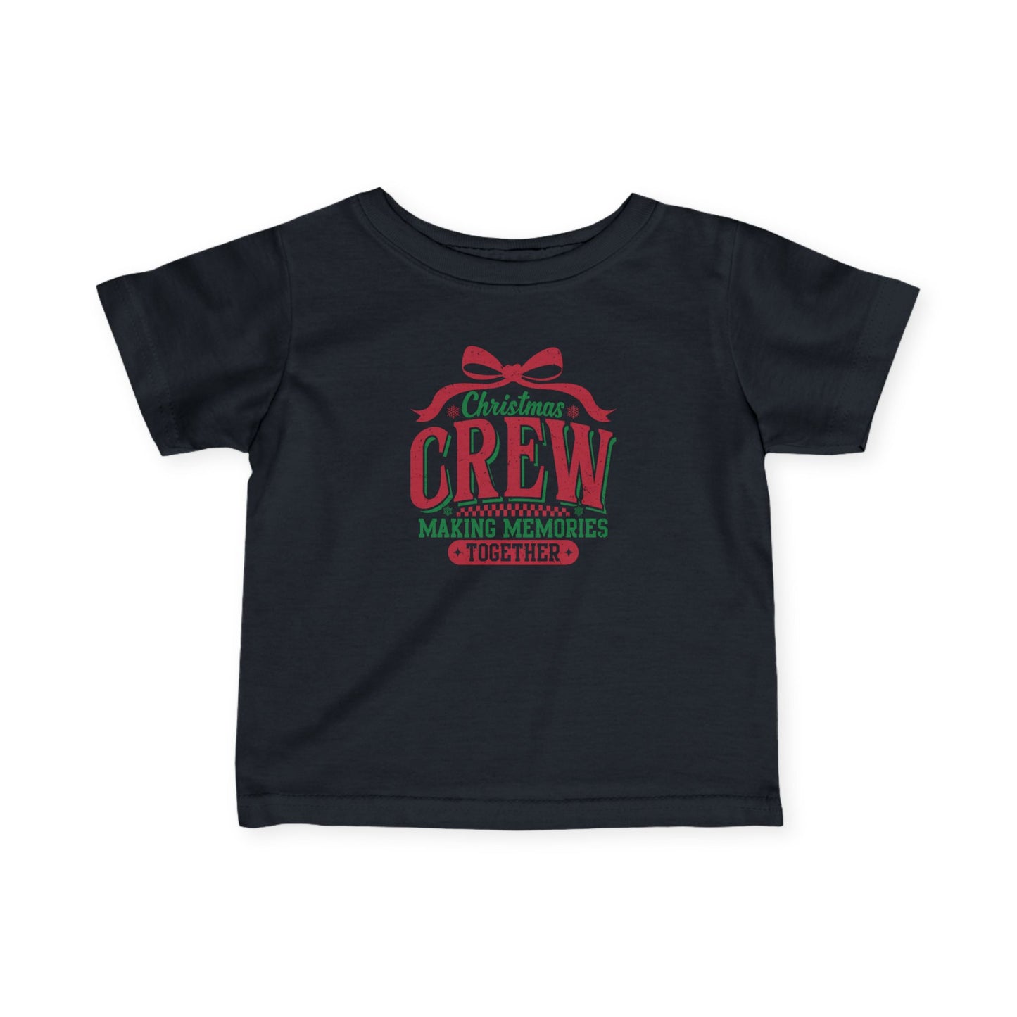 Infant Fine Jersey Tee Christmas Crew