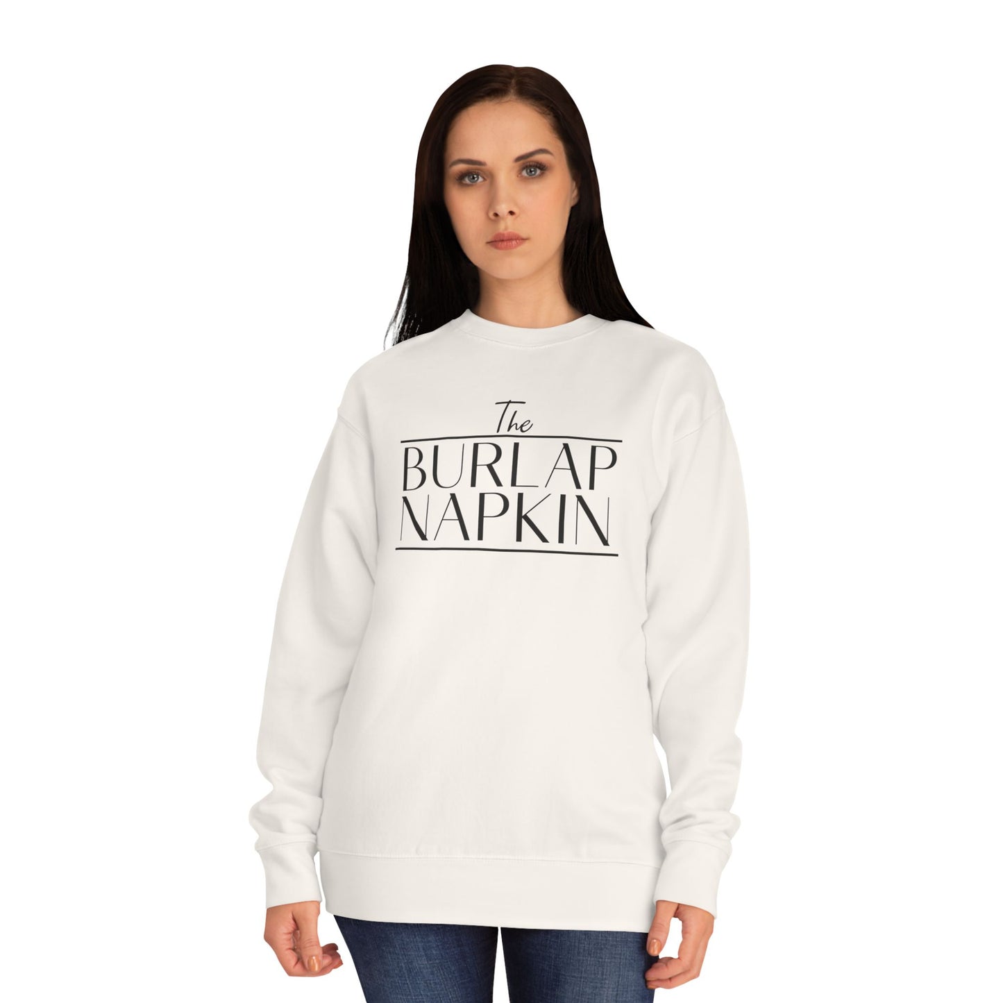 Unisex Crew Sweatshirt The Burlap Napkin