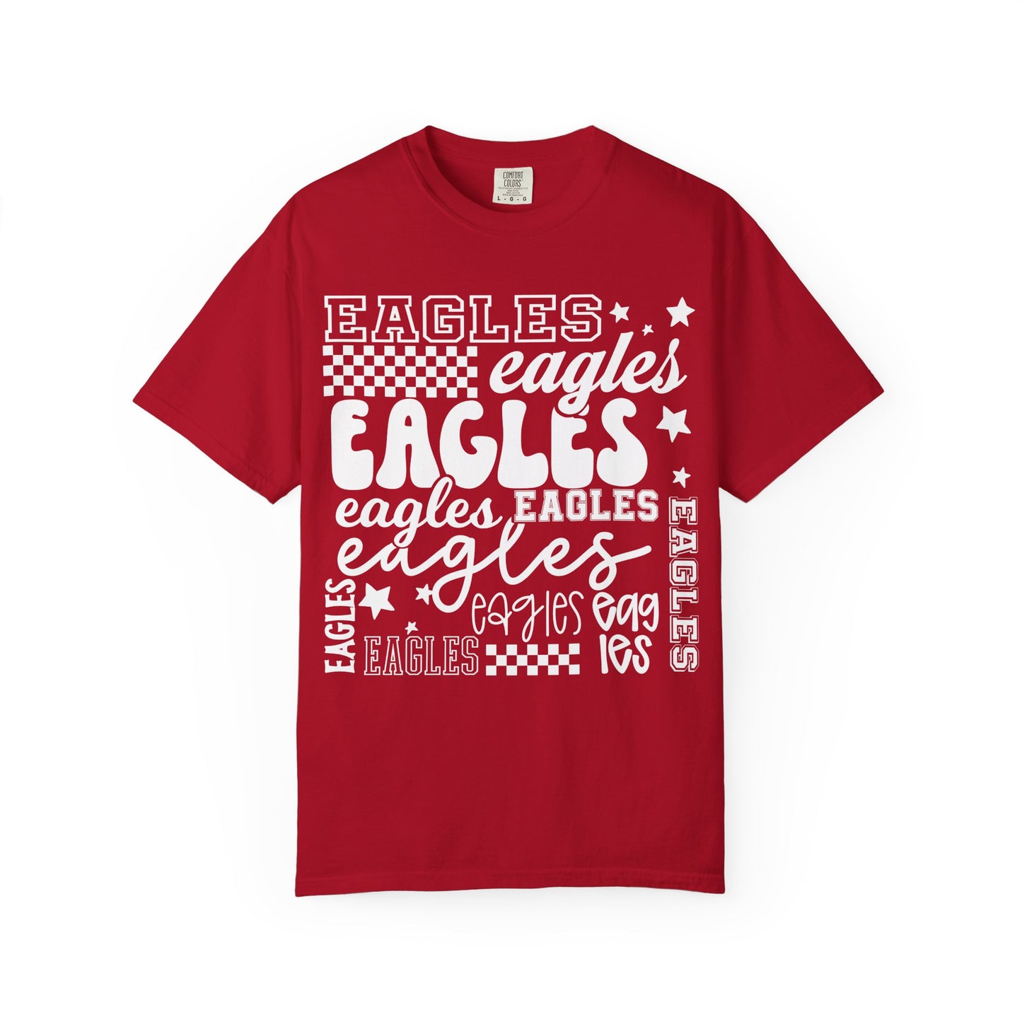 Eagles Repeated Comfort Colors Tee