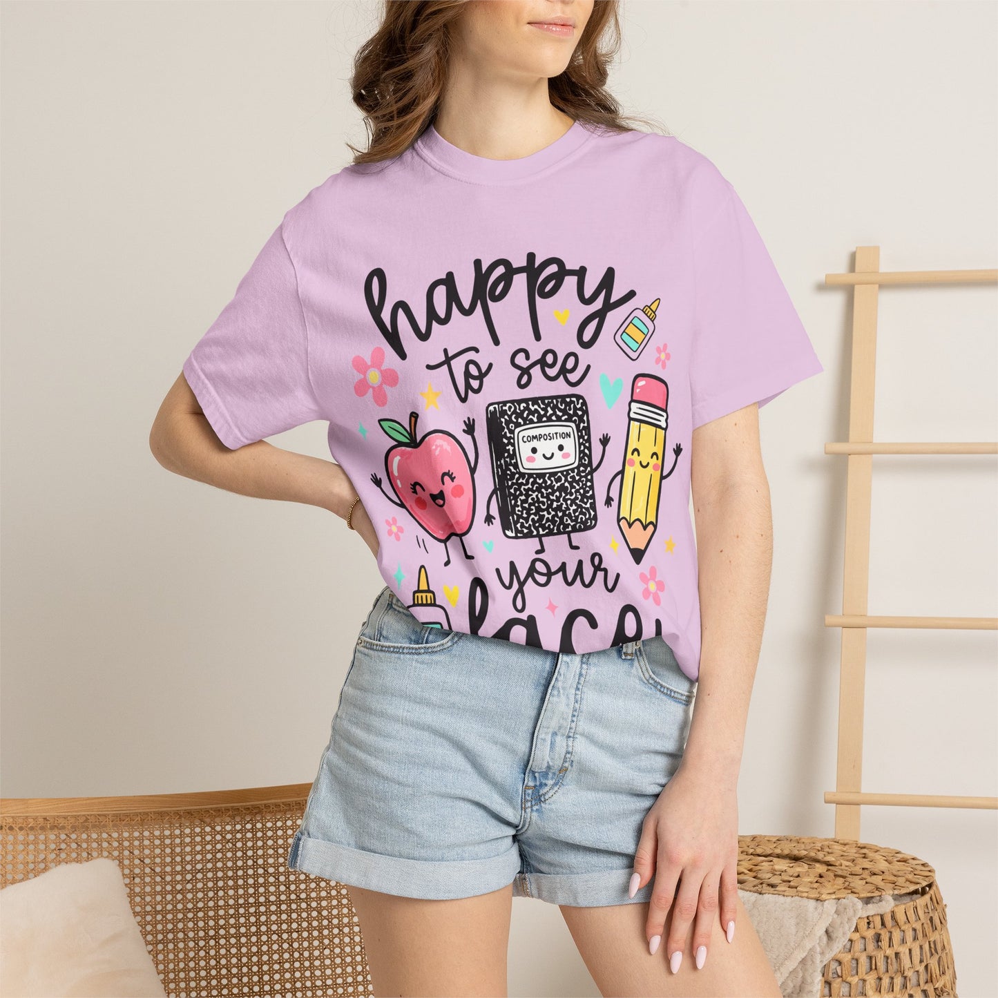 Happy to see your face version 2 comfort colors