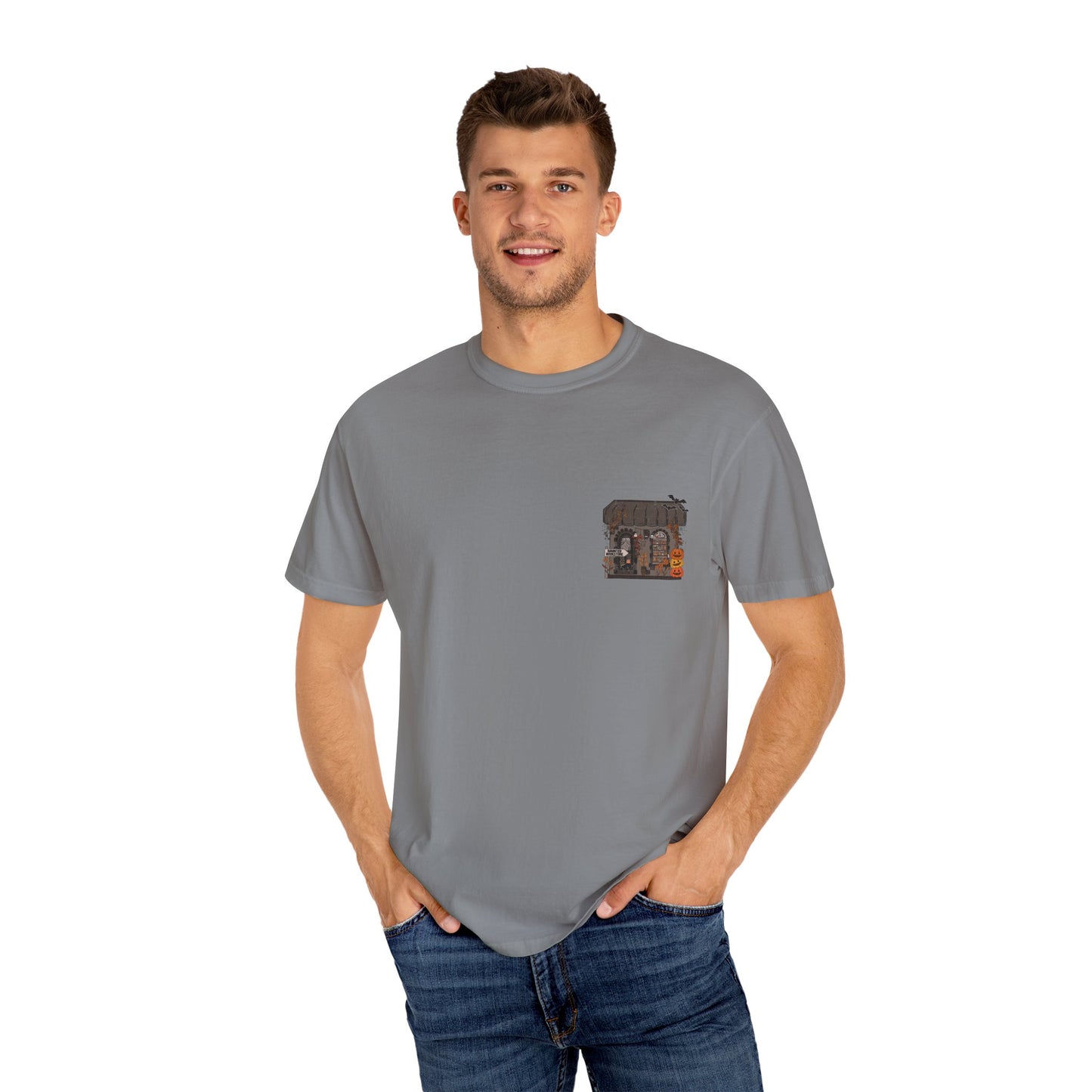 Take Me to a Haunted Bookstore Tee