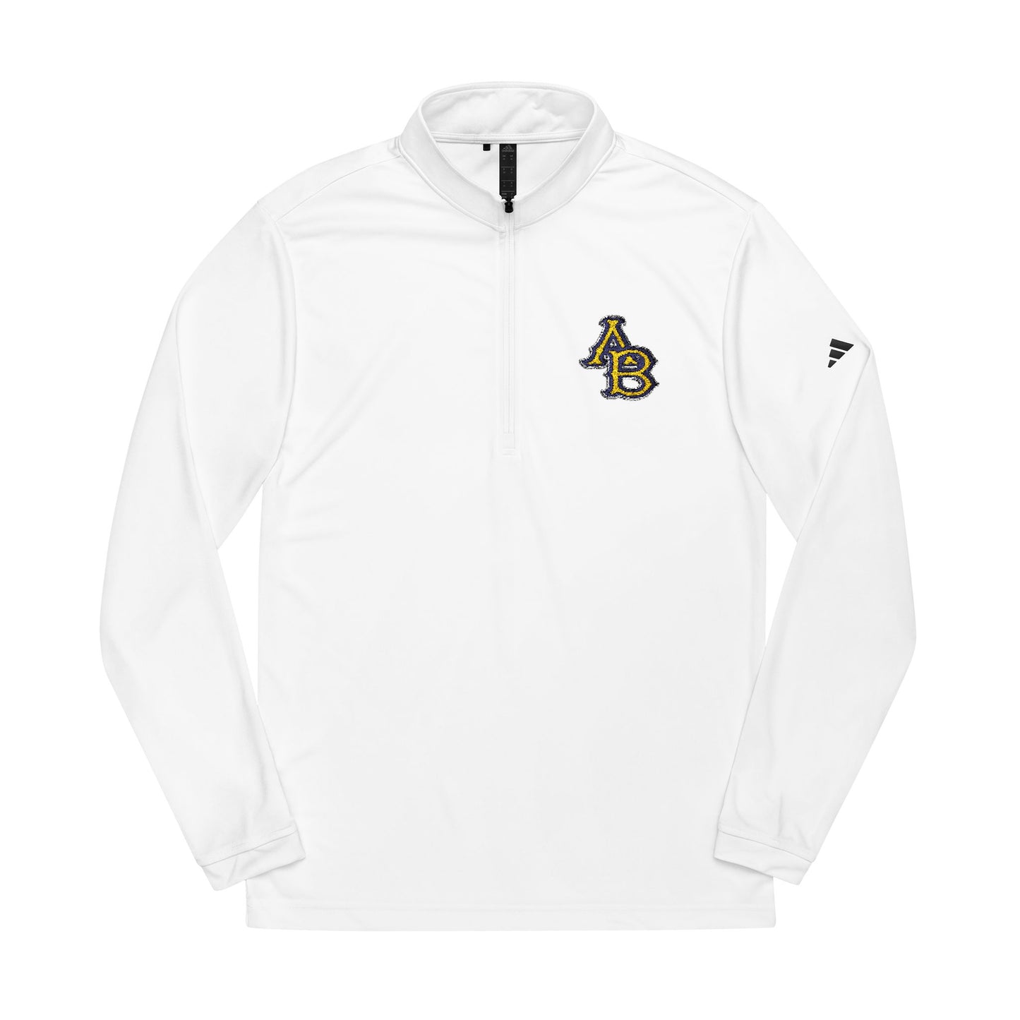 adidas® Quarter-Zip Pullover Embroidered AB Logo