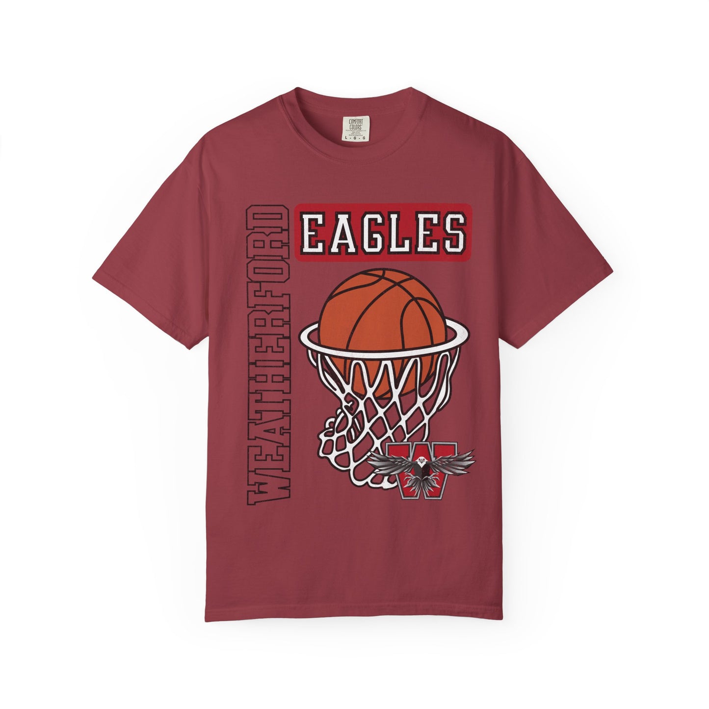 Weatherford Eagles Old School style Basketball Tee