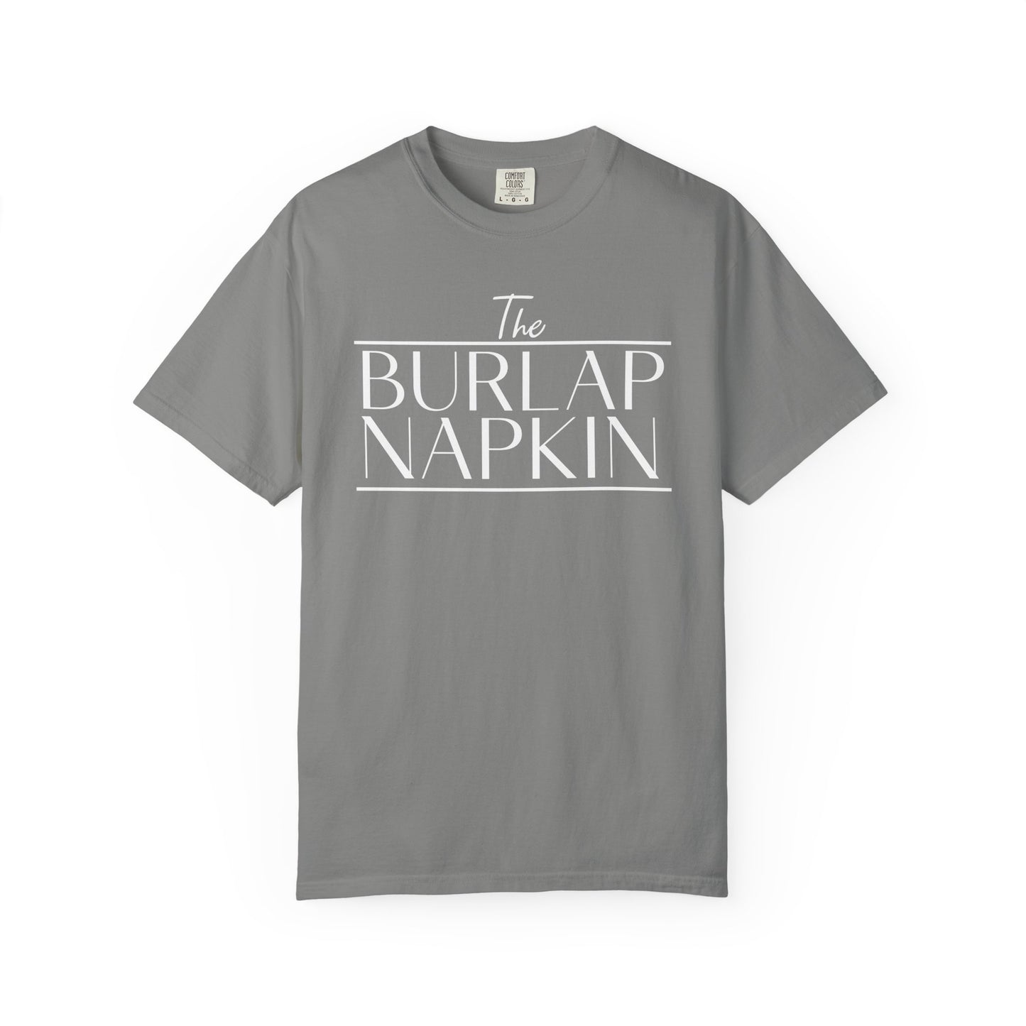 Burlap Napkin Comfort Colors Front/Back