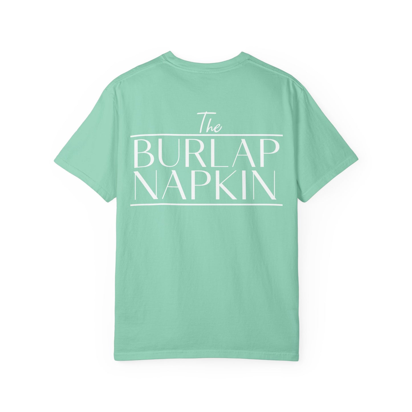 Burlap Napkin Comfort Colors Front/Back