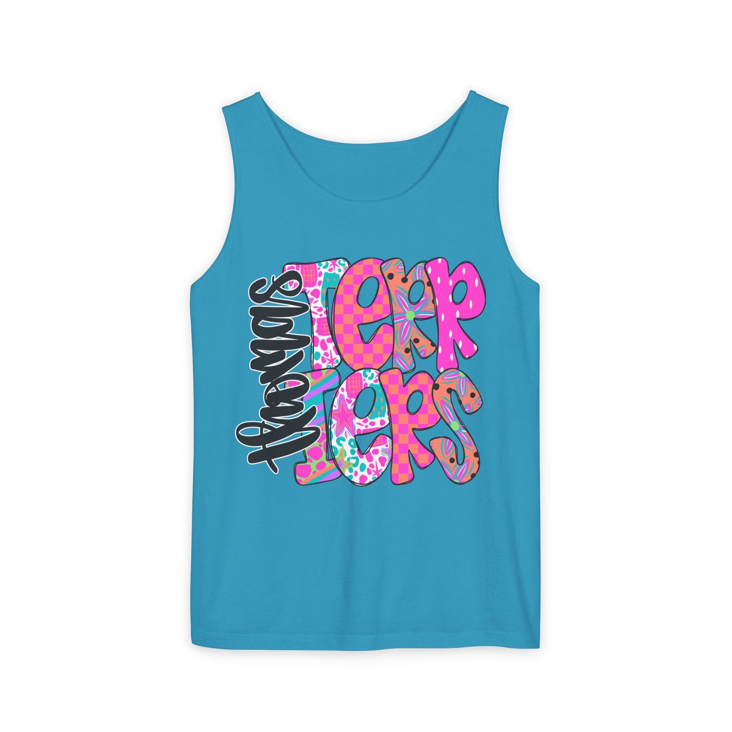 Thomas Terrier Stacked Tank Top Comfort Colors