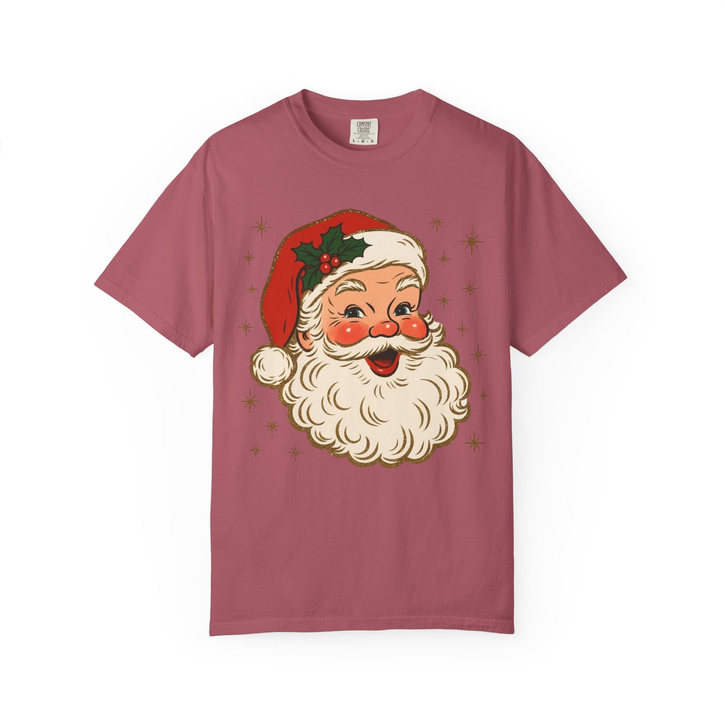 Retro Santa Comfort Colors Tee