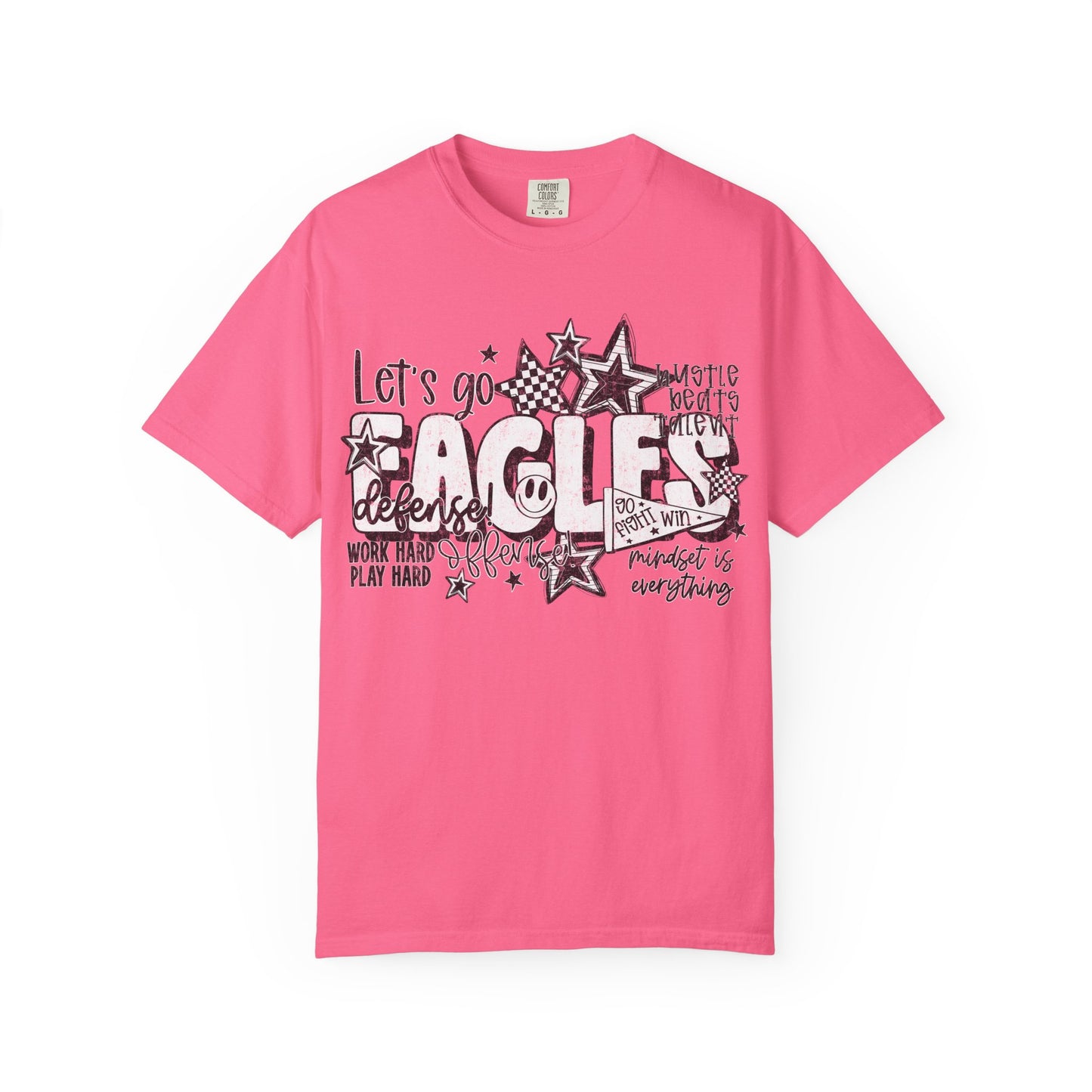 Lets Go Eagles Comfort Colors