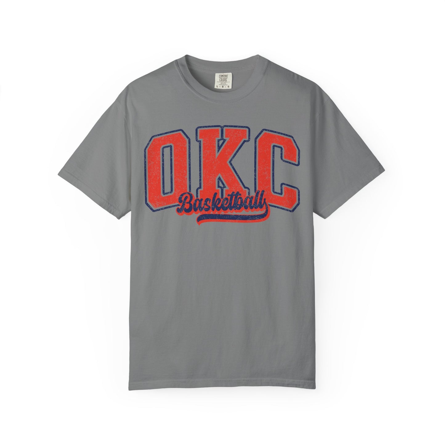Retro comfort colors tee OKC