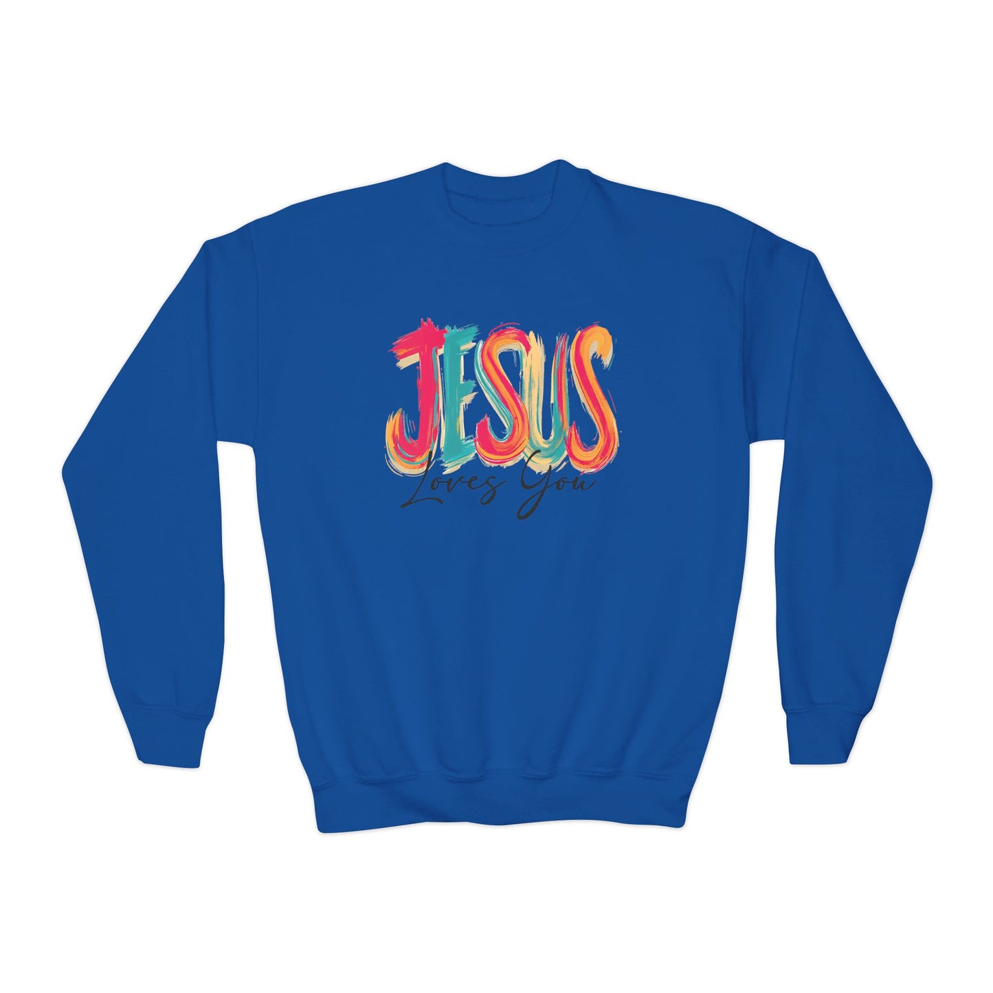Youth Jesus Loves You Crewneck
