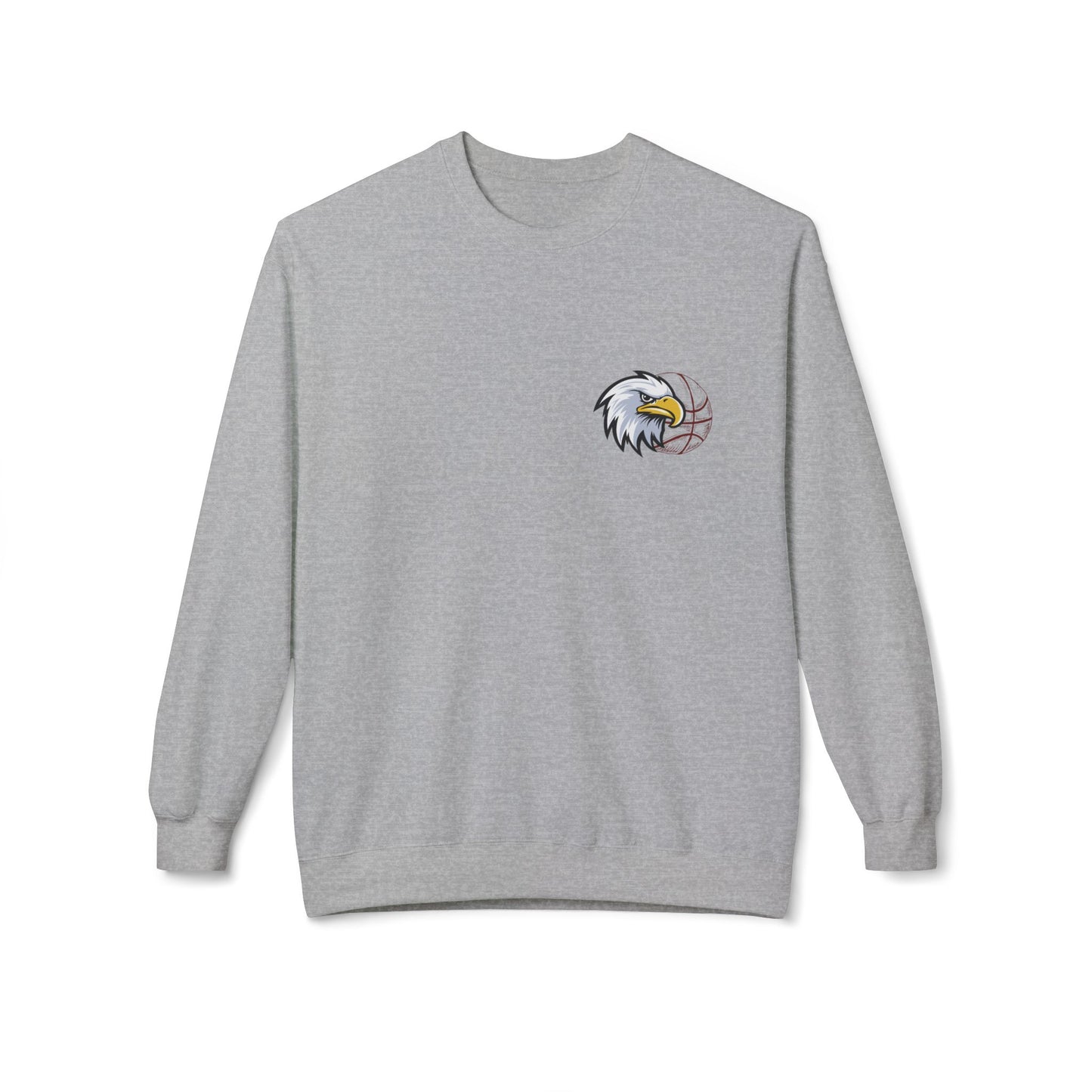 Weatherford Basketball Collage Front/Back Crewneck