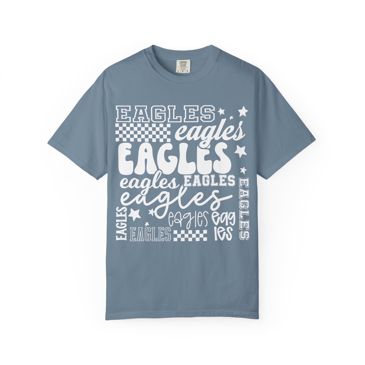 Eagles Repeated Comfort Colors Tee
