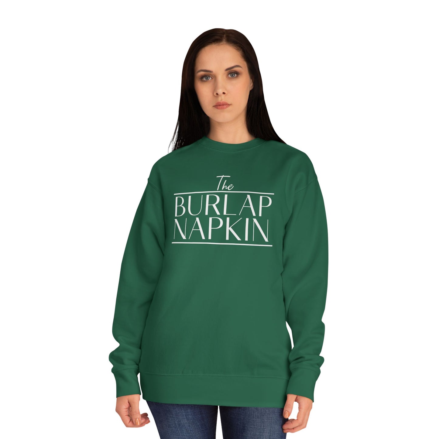 Unisex Crew Sweatshirt The Burlap Napkin