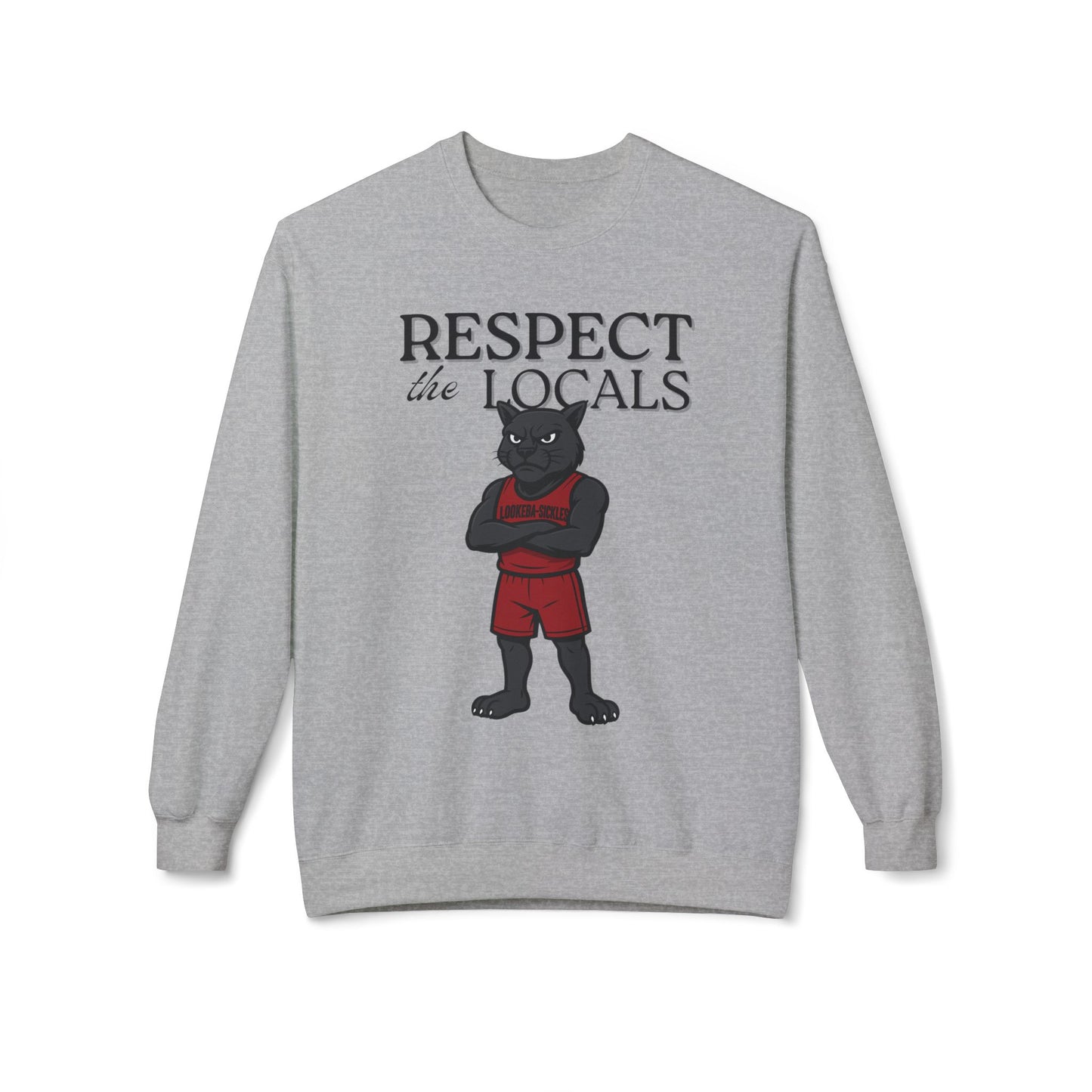 Respect the Locals Crewneck Lookeba-Sickles
