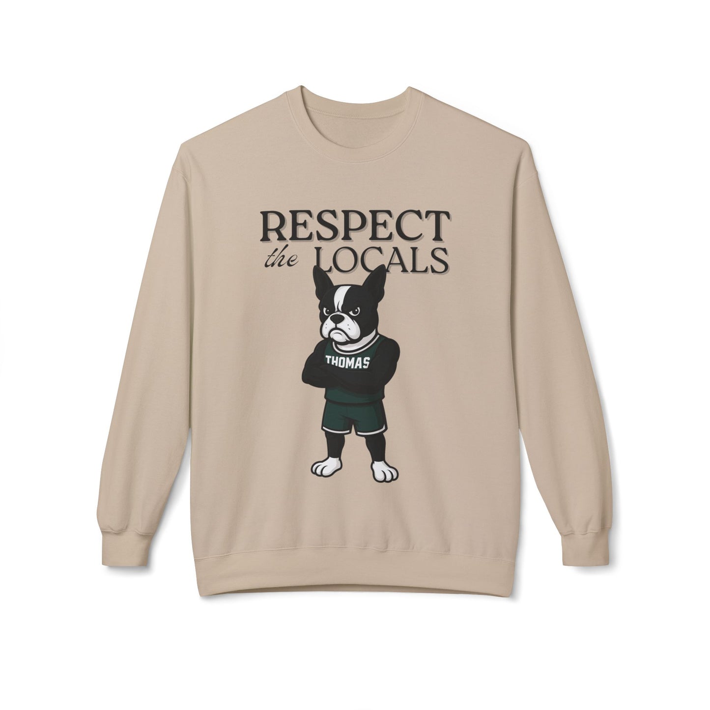 Respect the Locals Crewneck Thomas